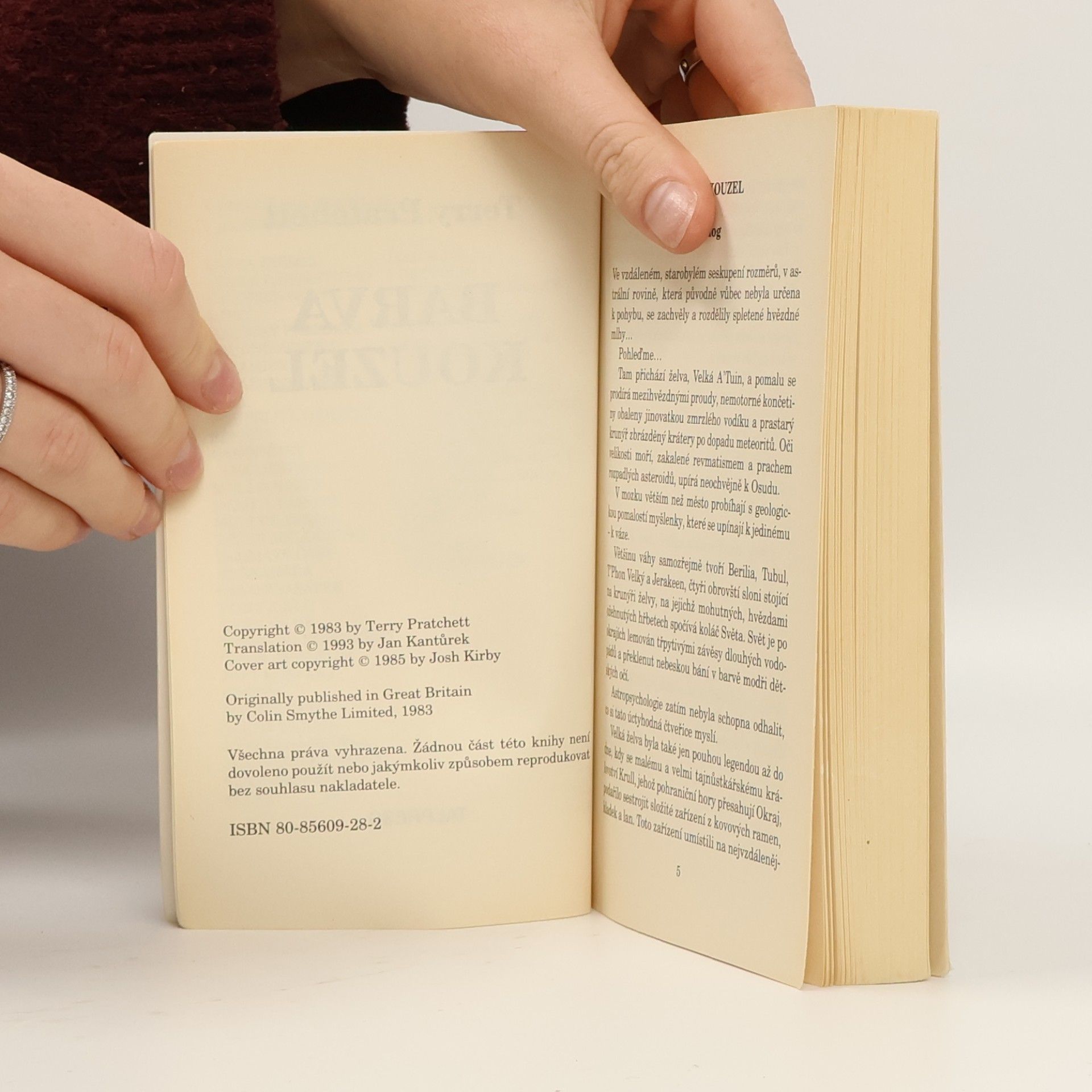 Terry Pratchett Barva kouzel