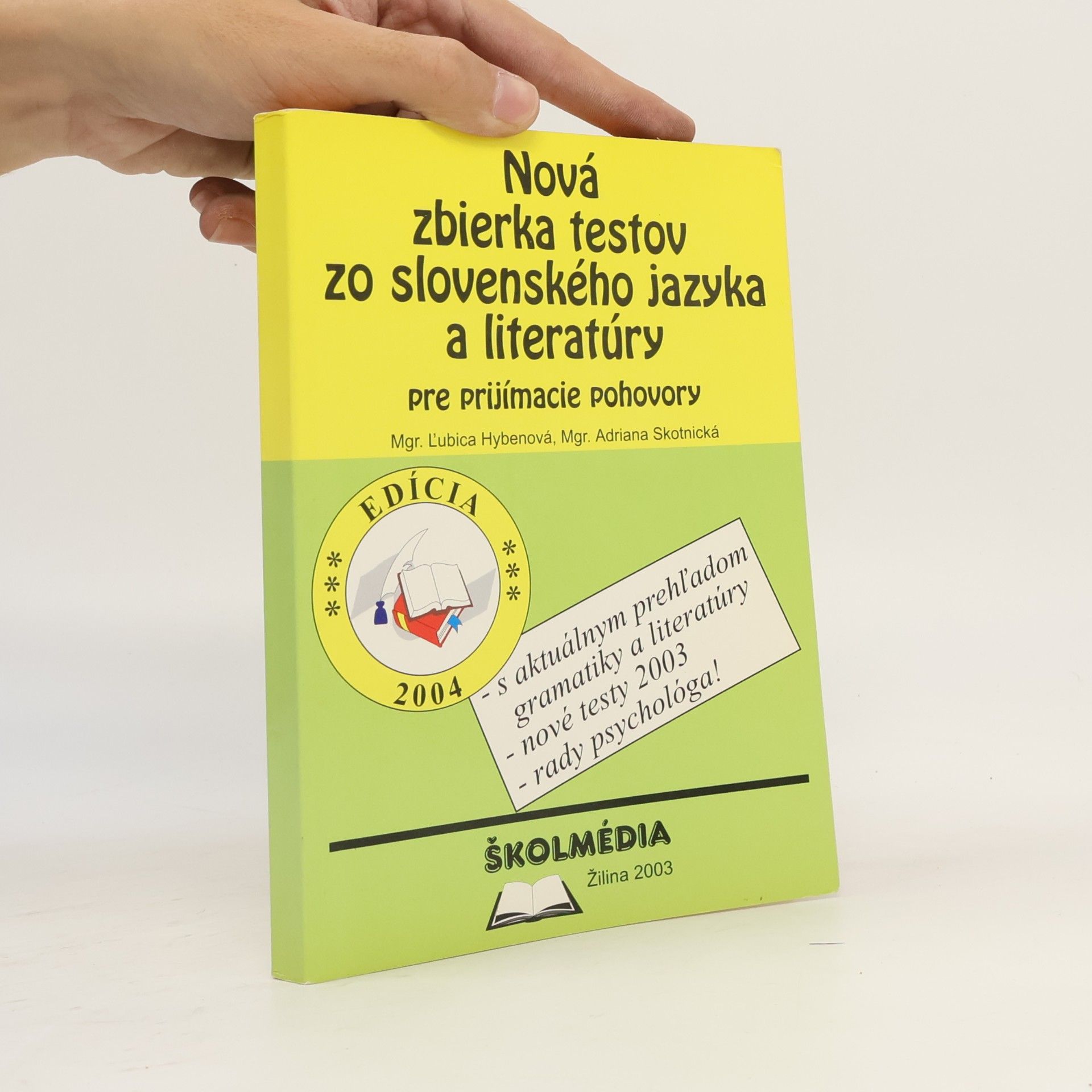 Nová zbierka testov zo slovenského jazyka a literatúry