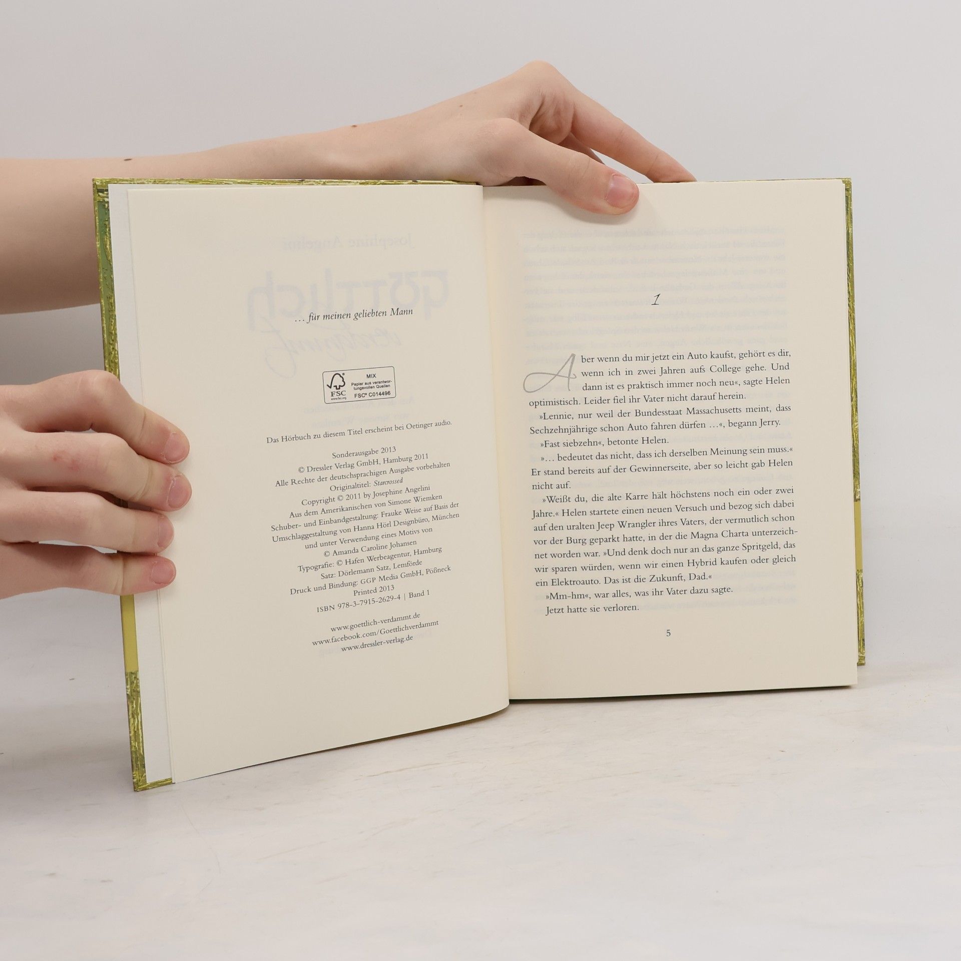 Josephine Angelini Göttlich-Trilogie