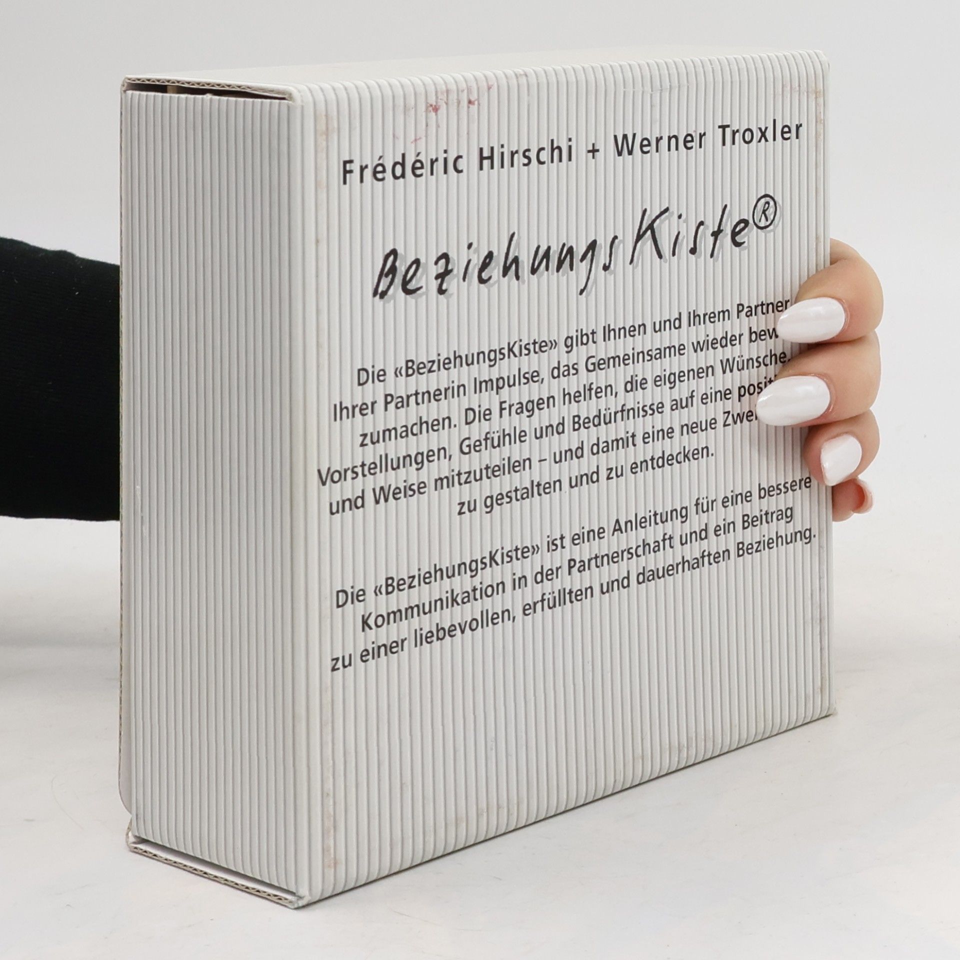 Fre de ric Hirschi Beziehungs-Kiste