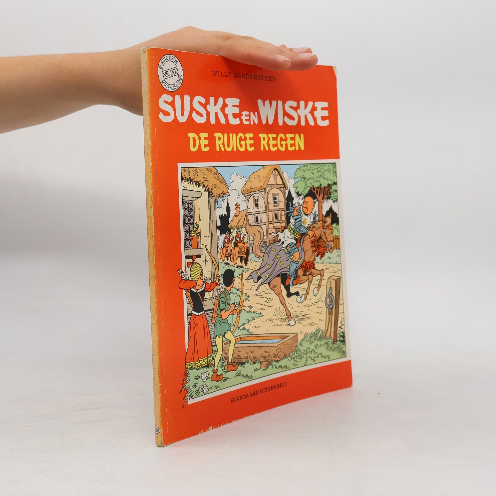 Willy Vandesteen Suske en Wiske - 203: De ruige regen - Eerste druk