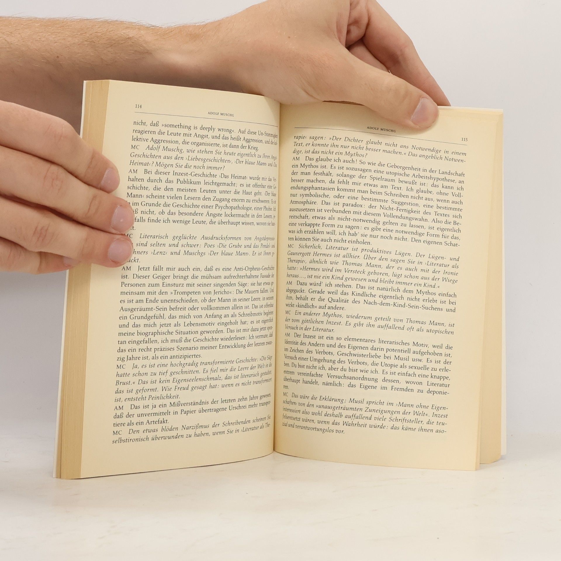 Mechthild Curtius Autorengespräche