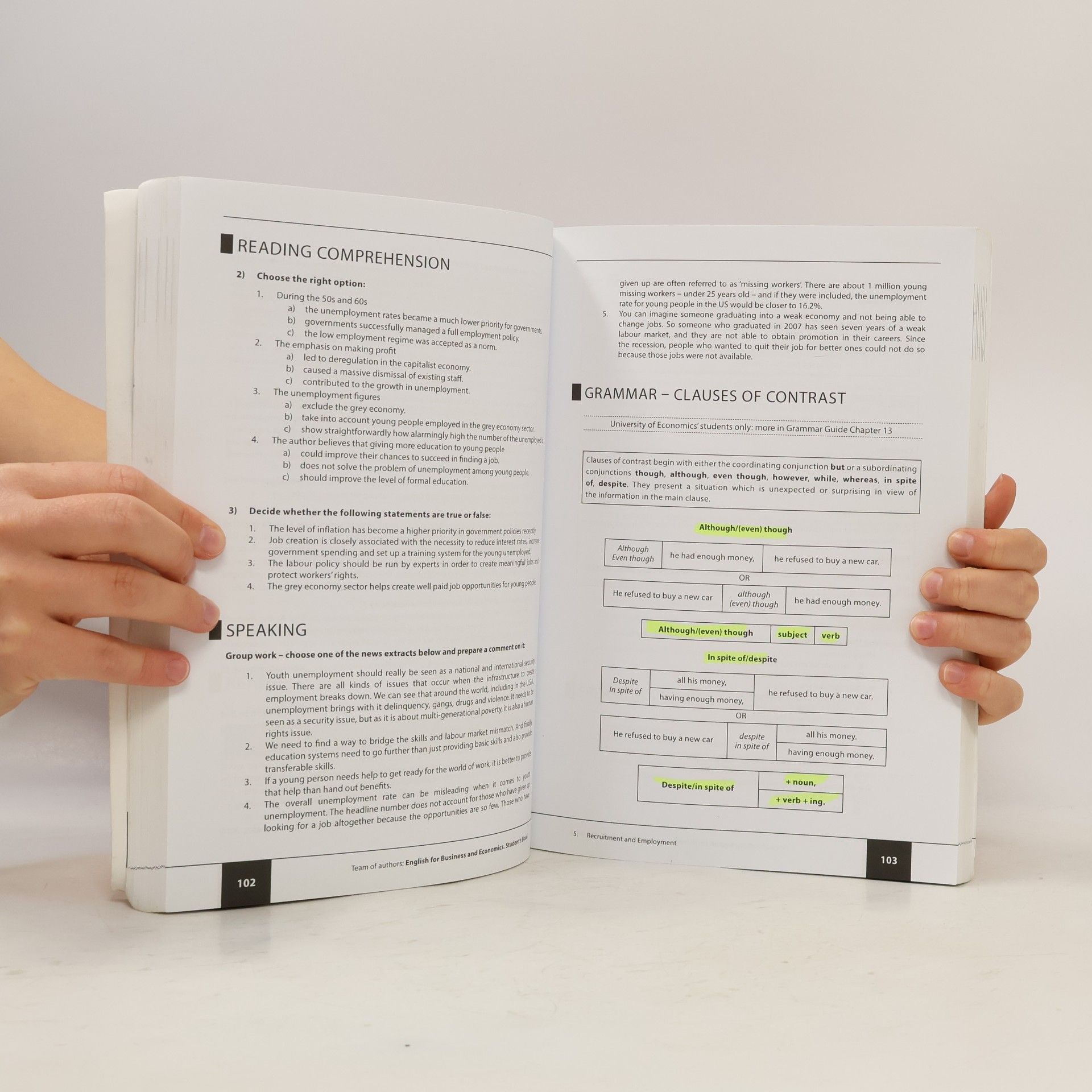 Helena Čapková English for Business and Economics. Student’s Book