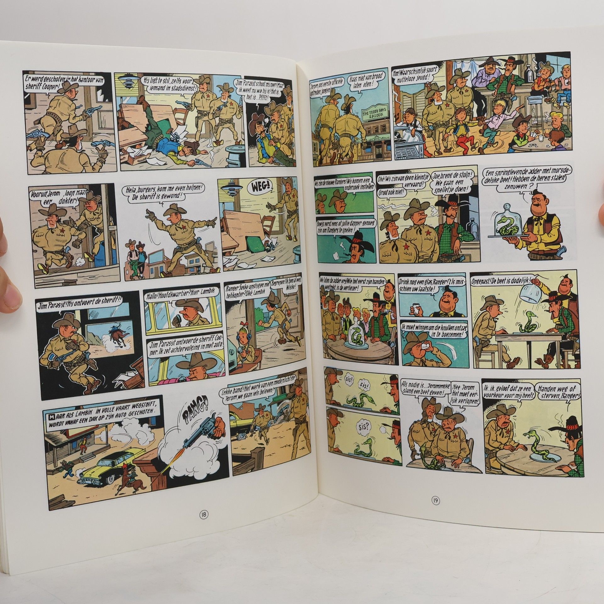 Willy Vandesteen Suske en Wiske 125. De Texasrakkers