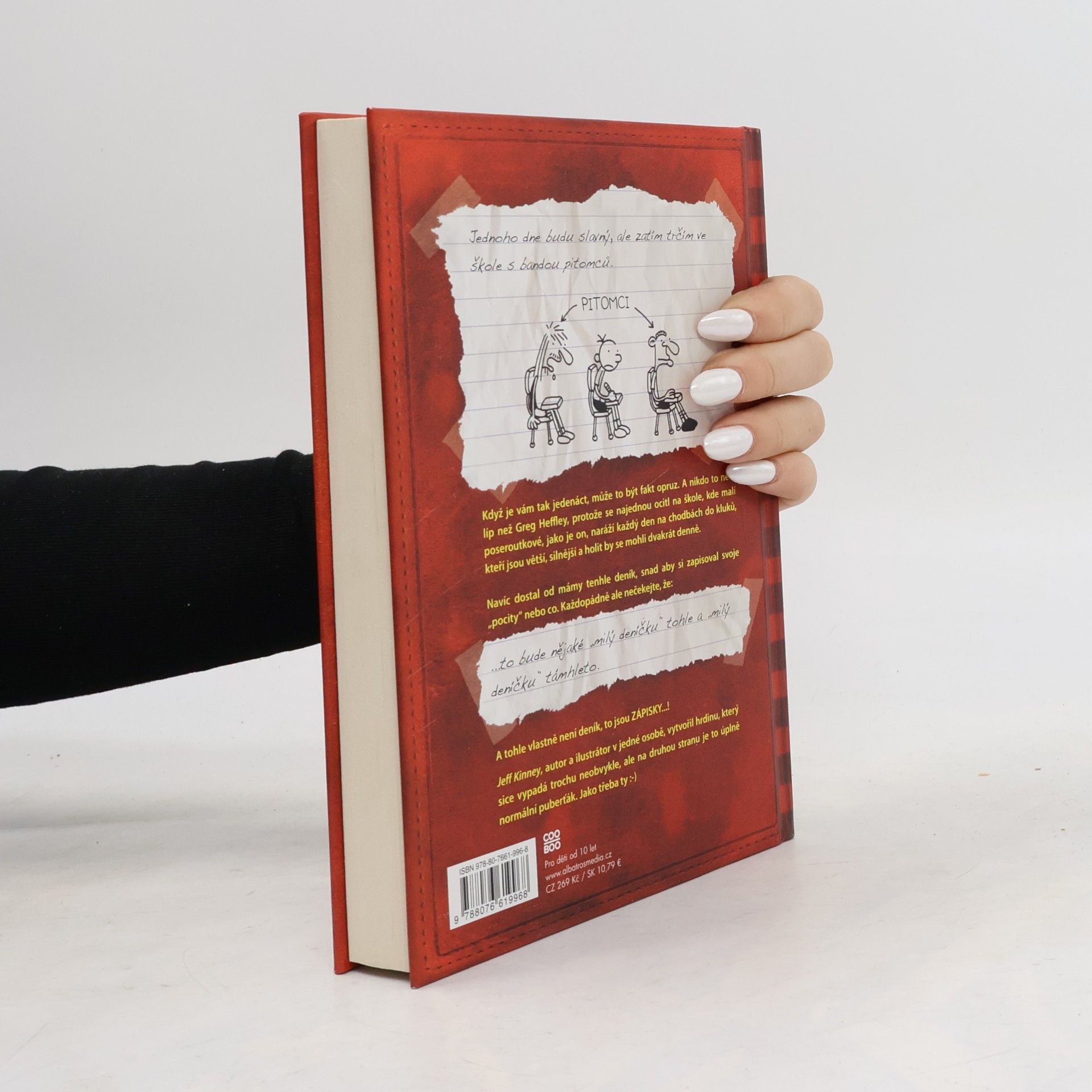 Jeff Kinney Deník malého poseroutky 1