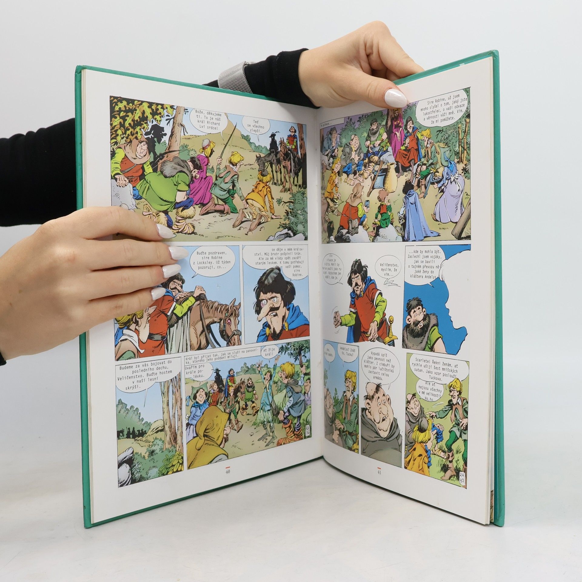 Robert Bartoš Robin Hood. Klasický komiks
