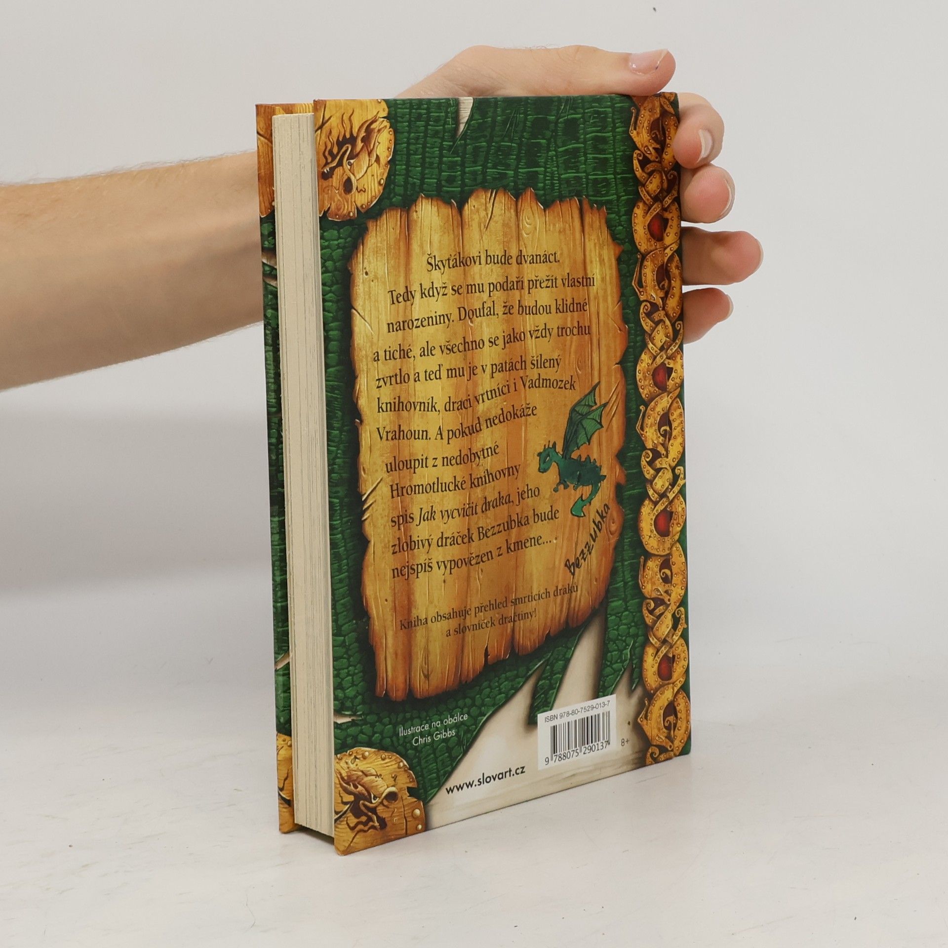 Cressida Cowell Škyťák Šelmovská Štika III. Kniha 6. Hrdinův atlas smrtících draků