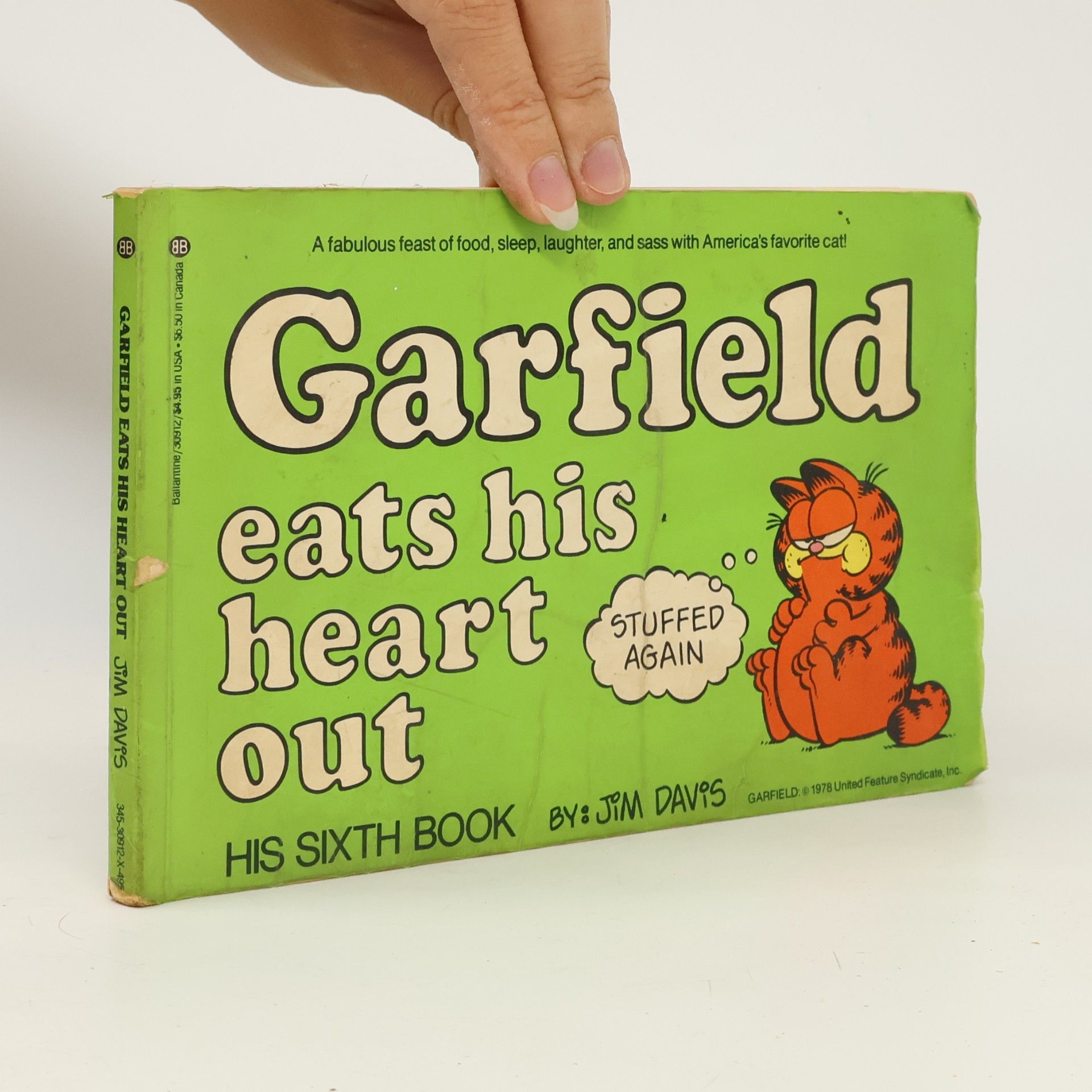 Jim Davis Garfield Eats His Heart Out