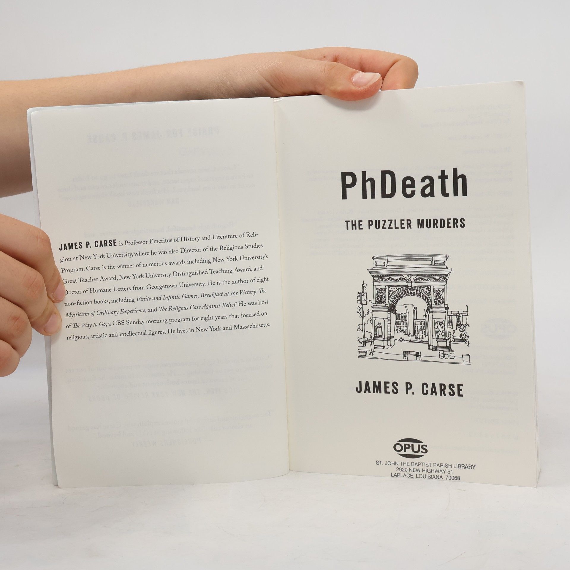 James P. Carse PhDeath