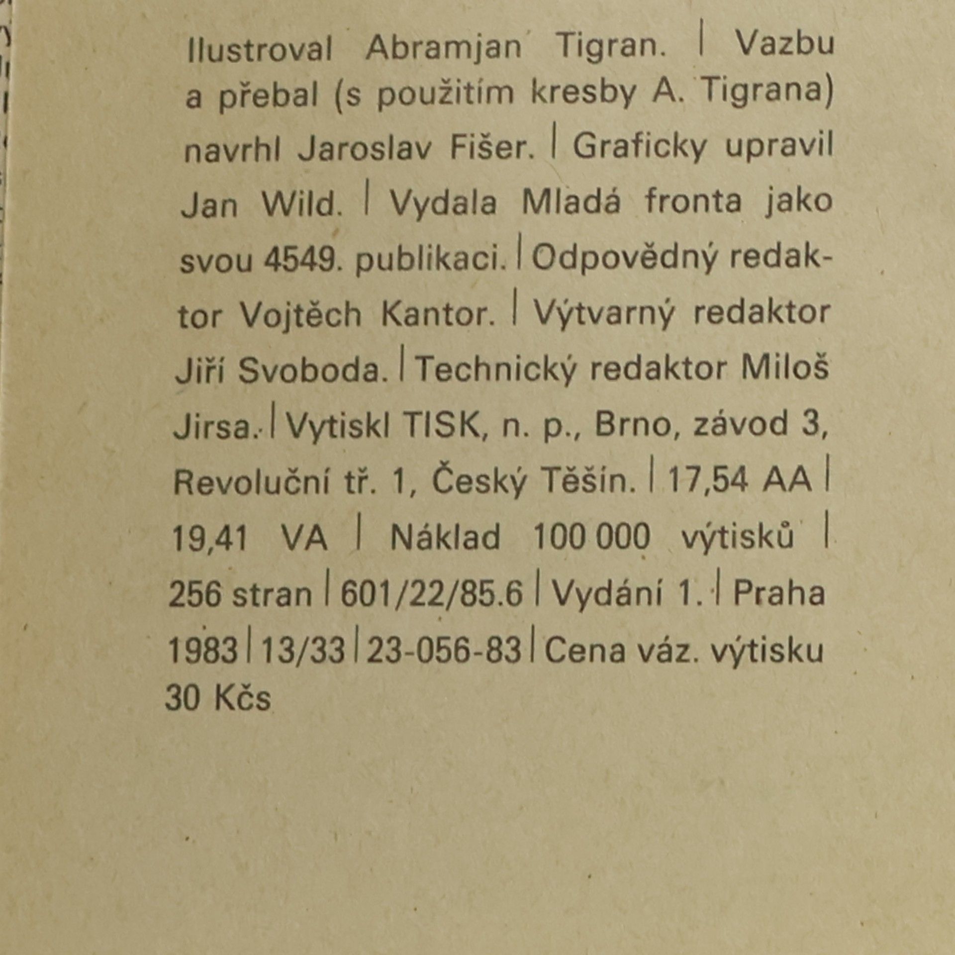 Hana Prošková Záhada obří číše