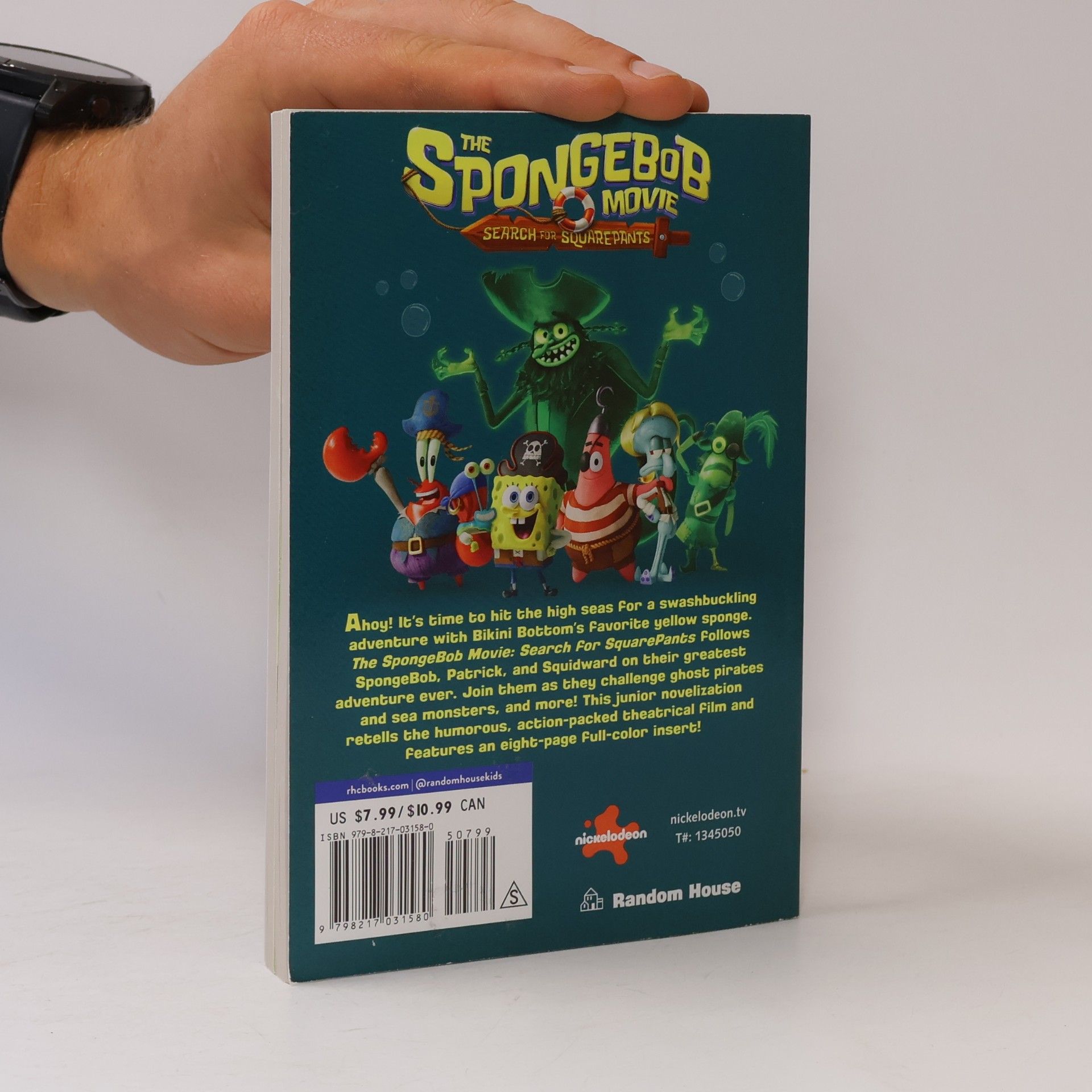 Random House The Spongebob Movie Search for Squarepants: The Junior Novelization
