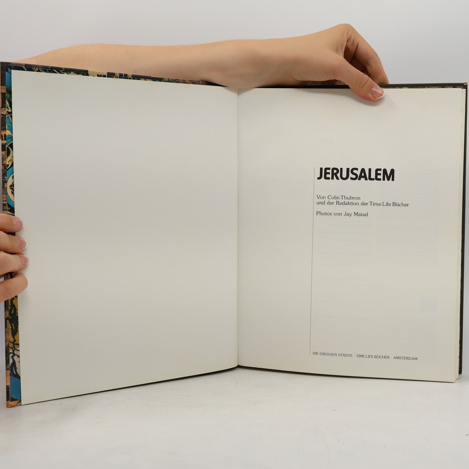 Colin Thubron Die grossen Städte. Jerusalem