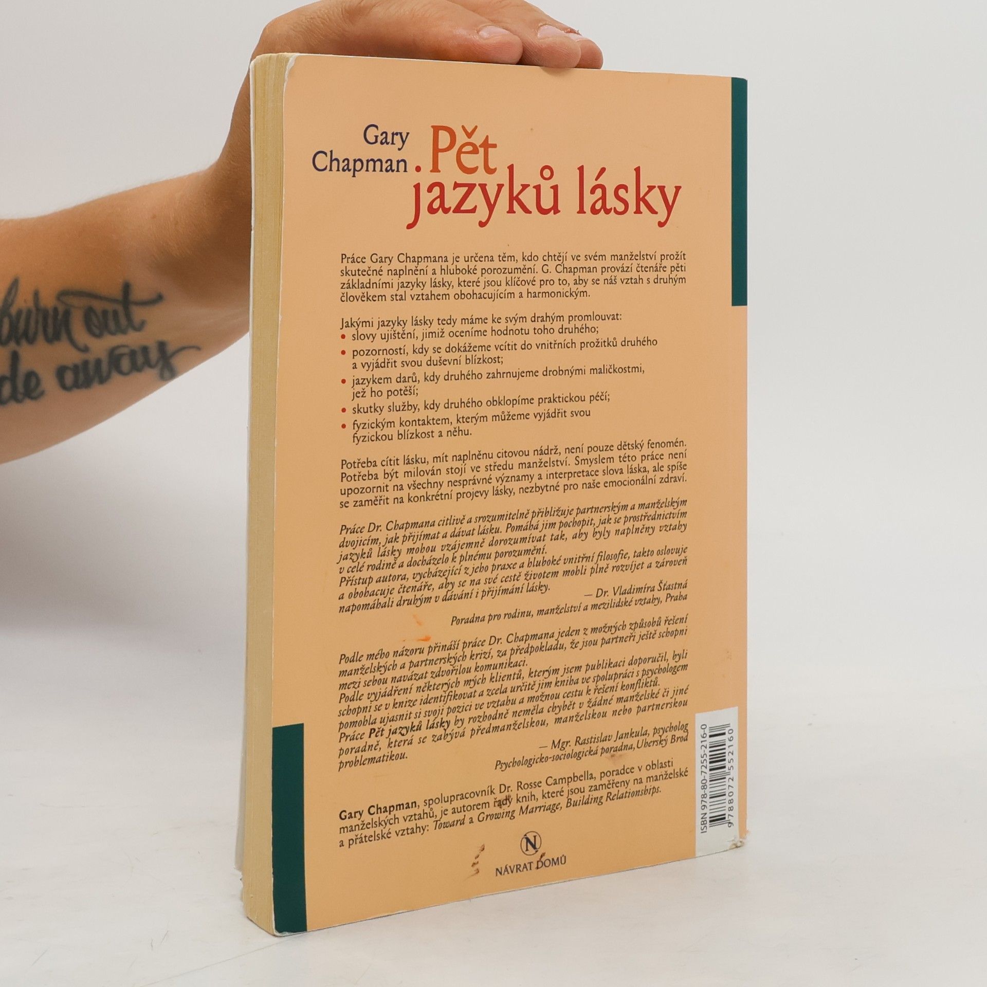 Gary Chapman Pět jazyků lásky