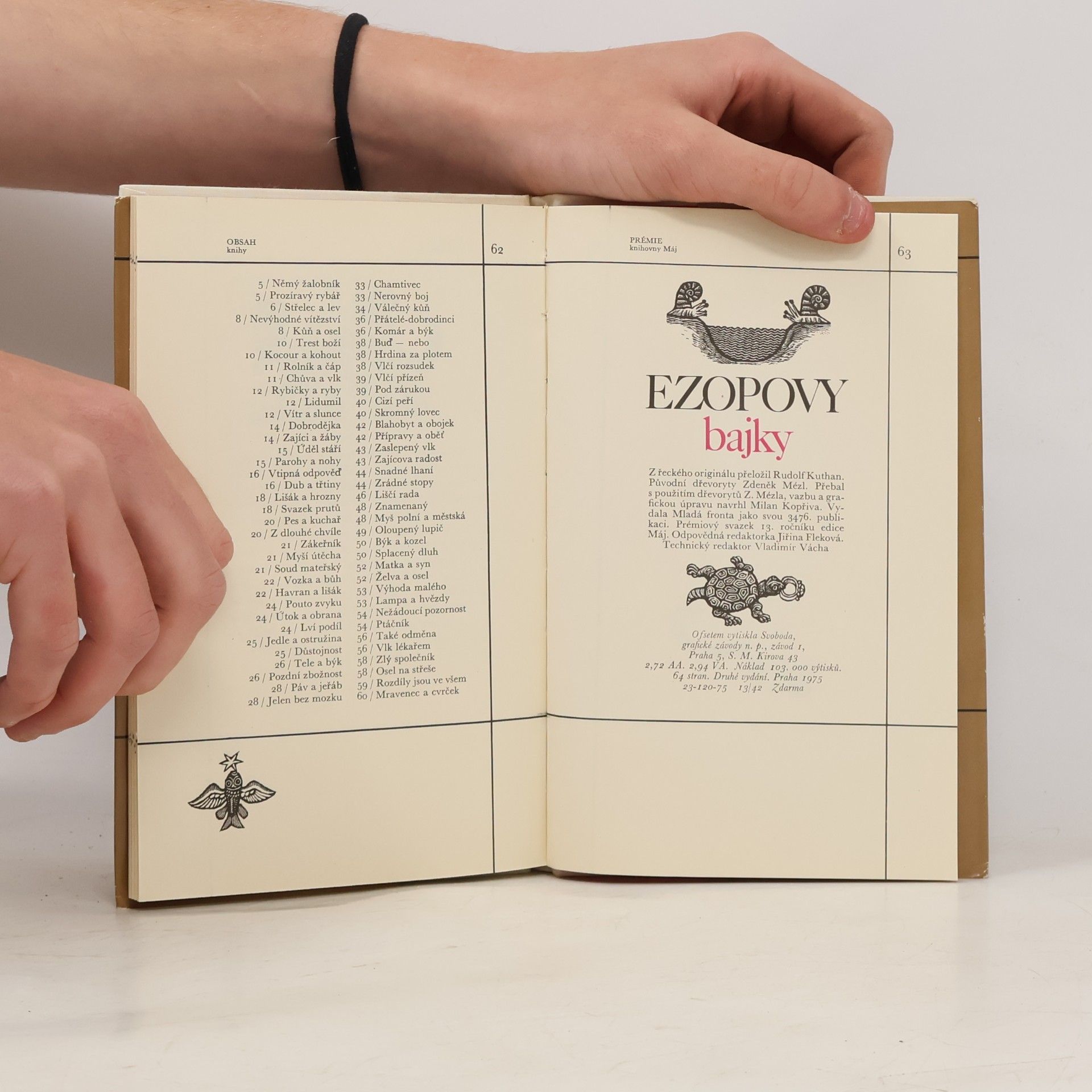 Various authors Ezopovy bajky
