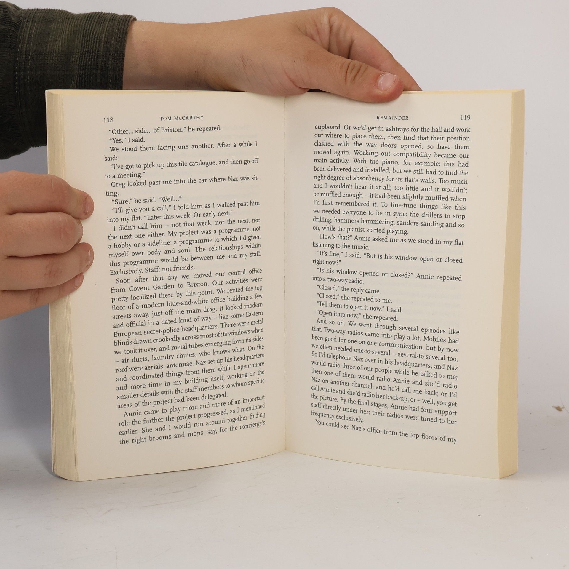 Tom McCarthy Remainder