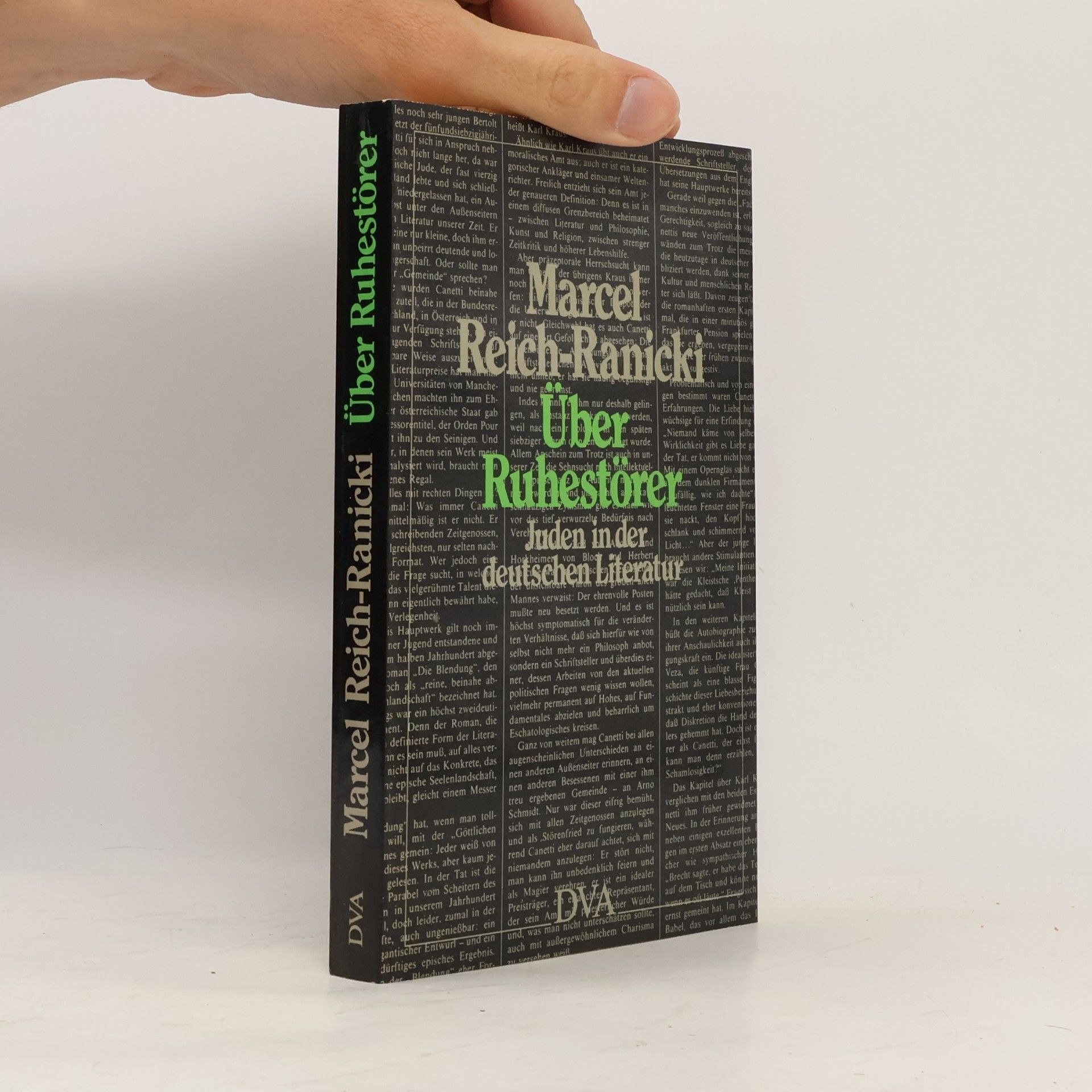 Marcel Reich-Ranicki Über Ruhestörer