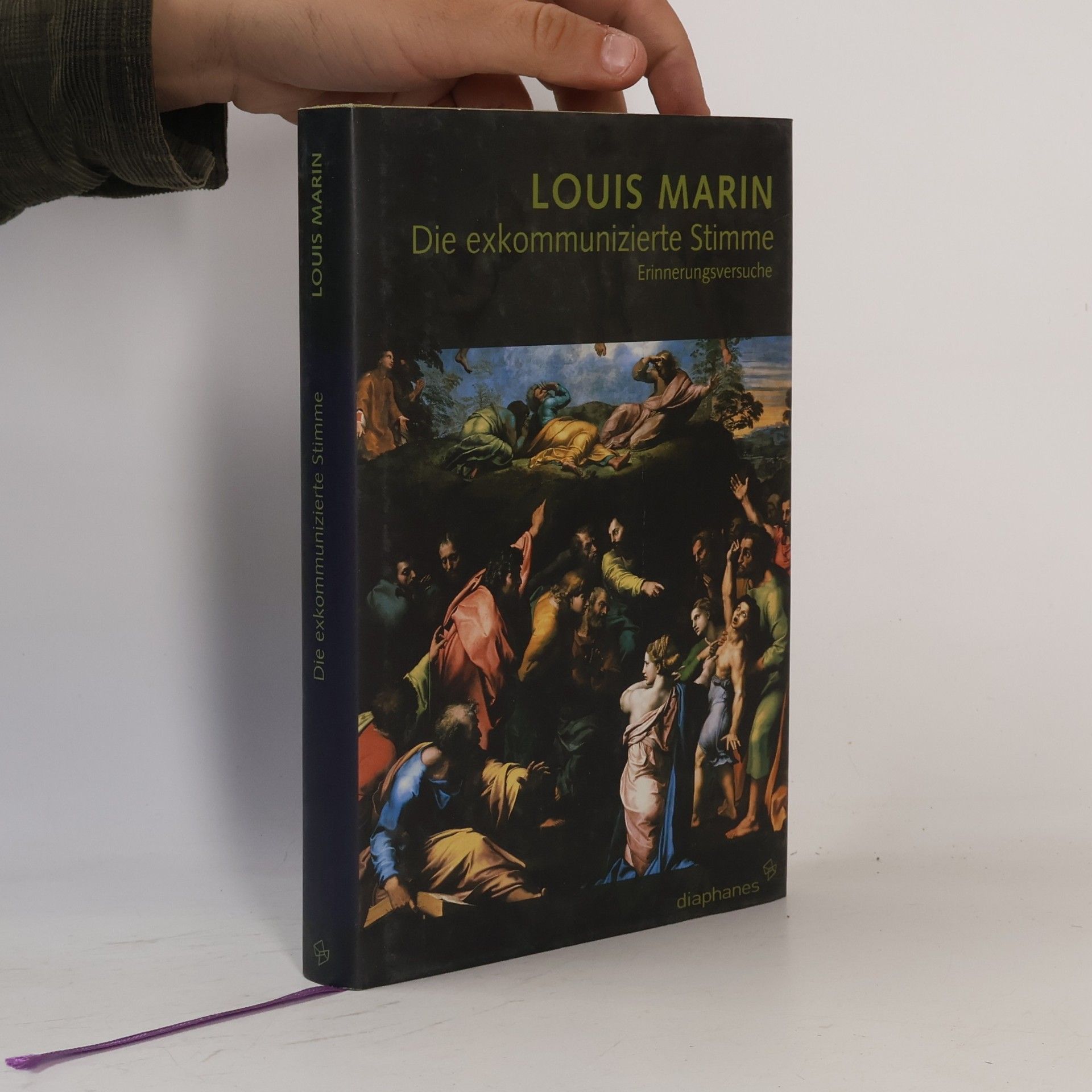 Louis Marin Louis Marin Werkausgabe: Die exkommunizierte Stimme