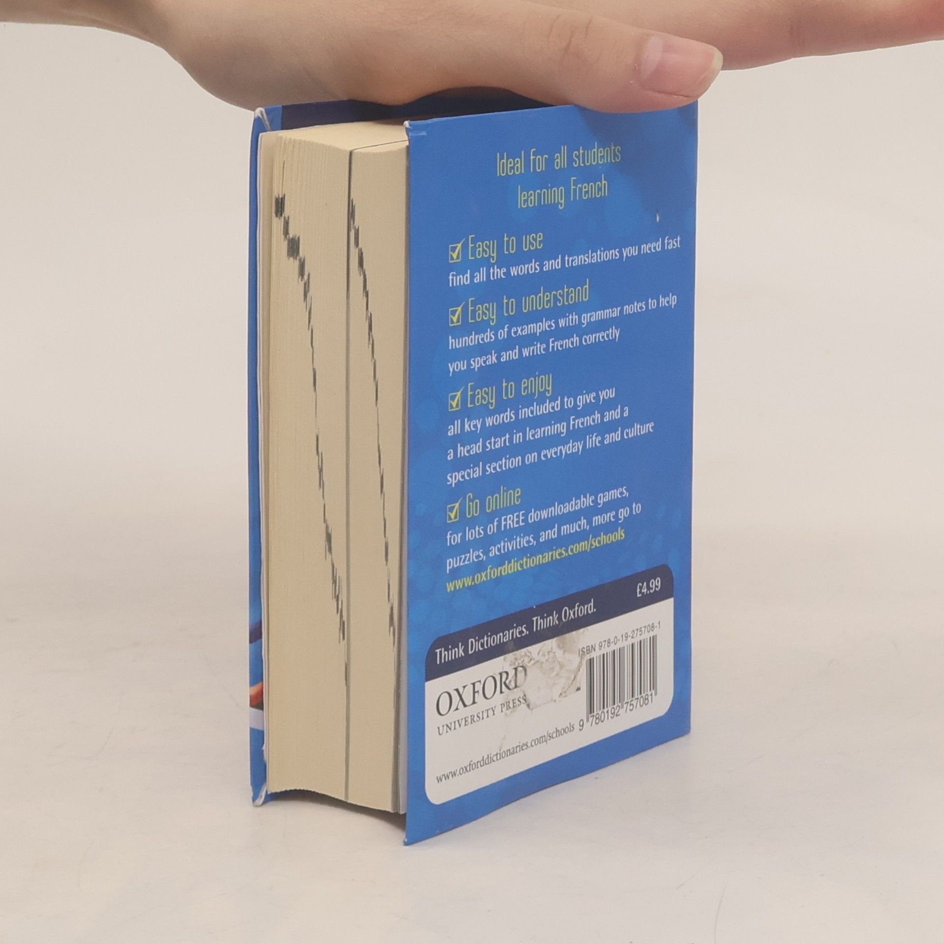 Oxford Dictionaries Oxford Mini School French Dictionary