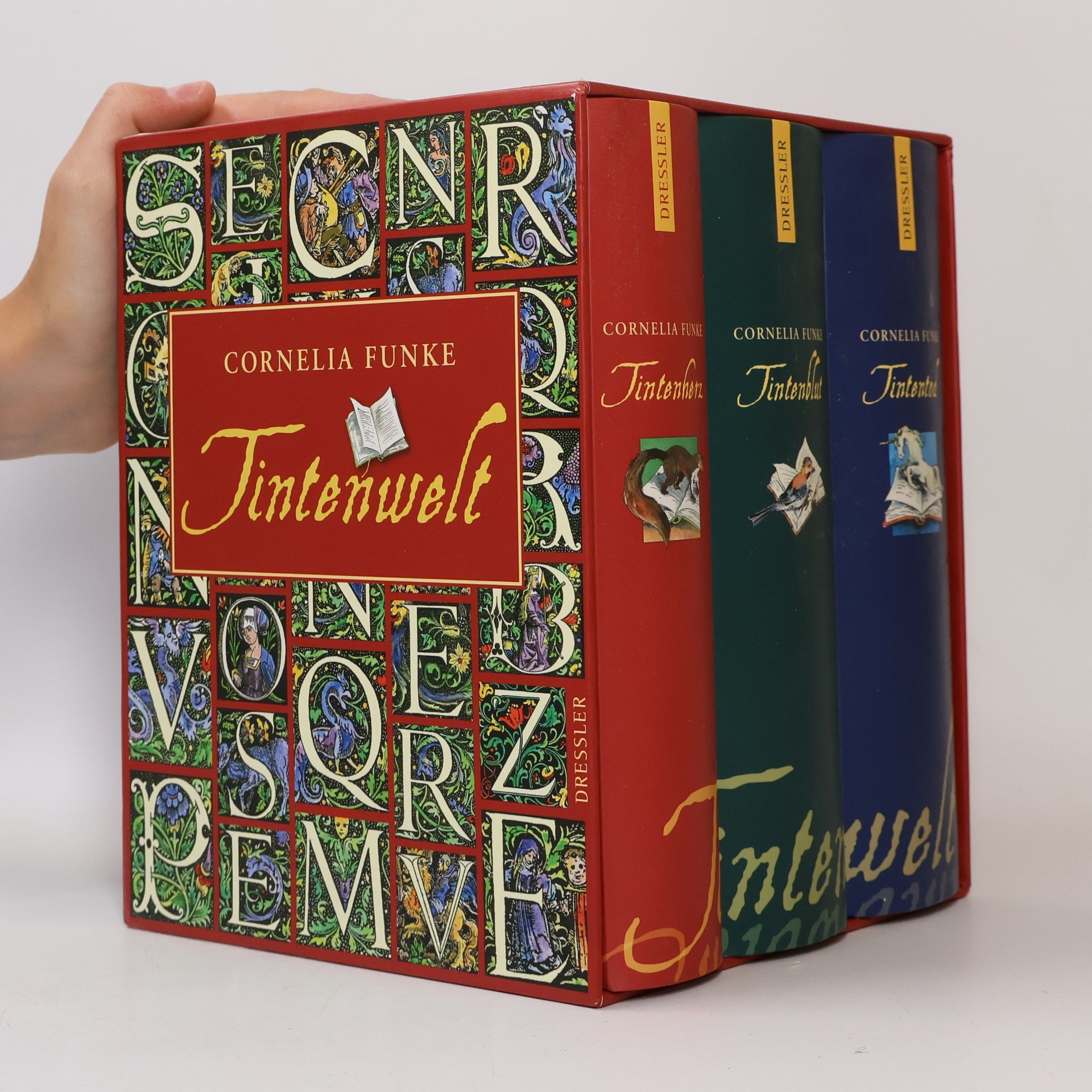 Cornelia Funkeová Tintenwelt 1-3