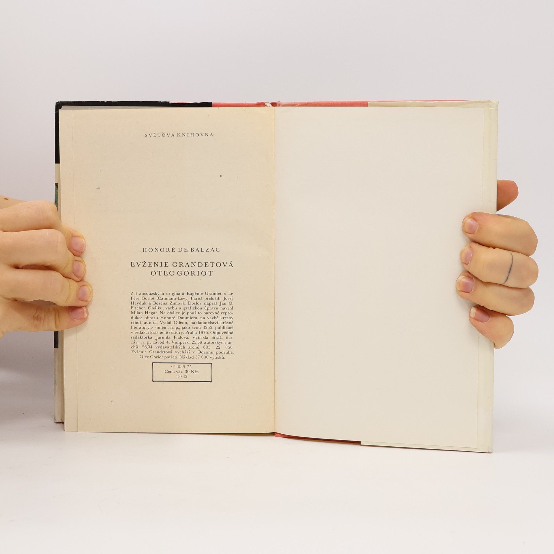Honoré de Balzac Evženie Grandetová. Otec Goriot