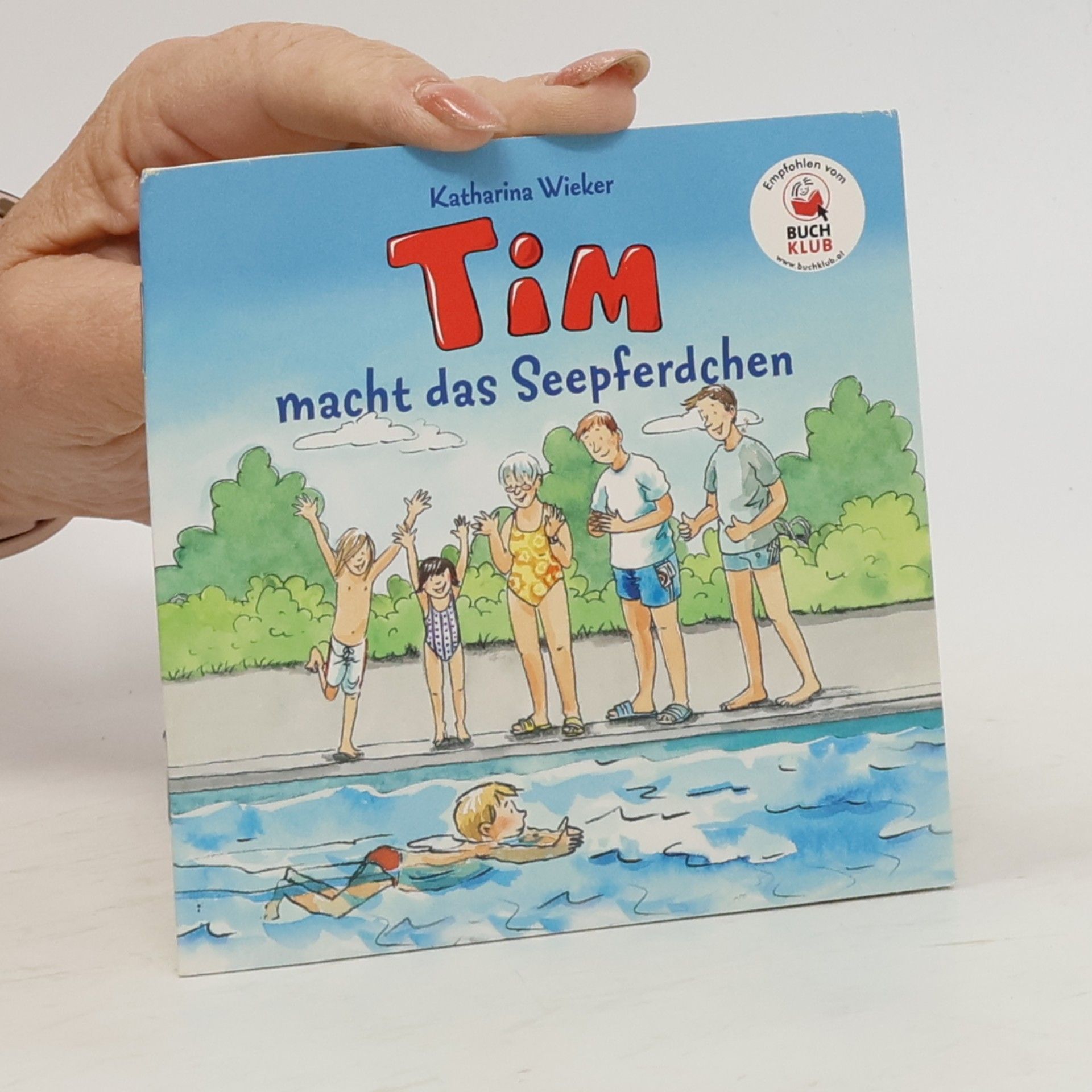 Katharina Wieker Tim macht das Seepferdchen