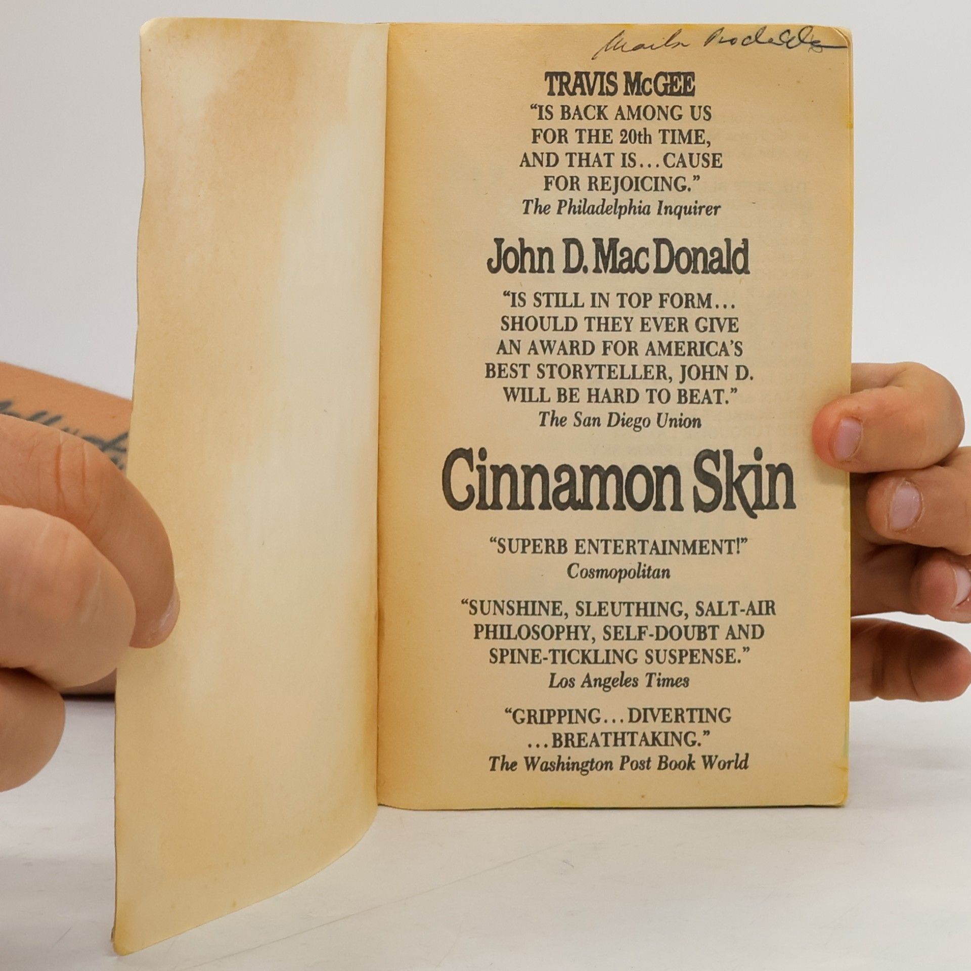 John D. MacDonald Travis McGee: Cinnamon Skin