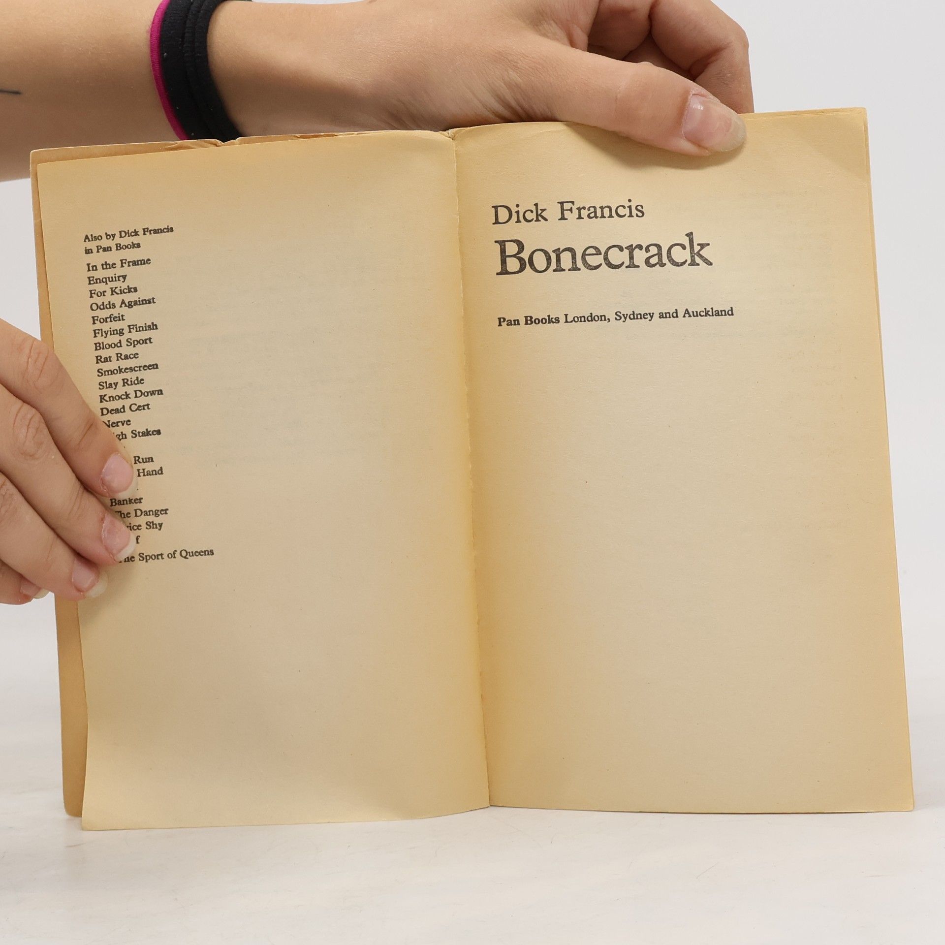 Dick Francis Bonecrack