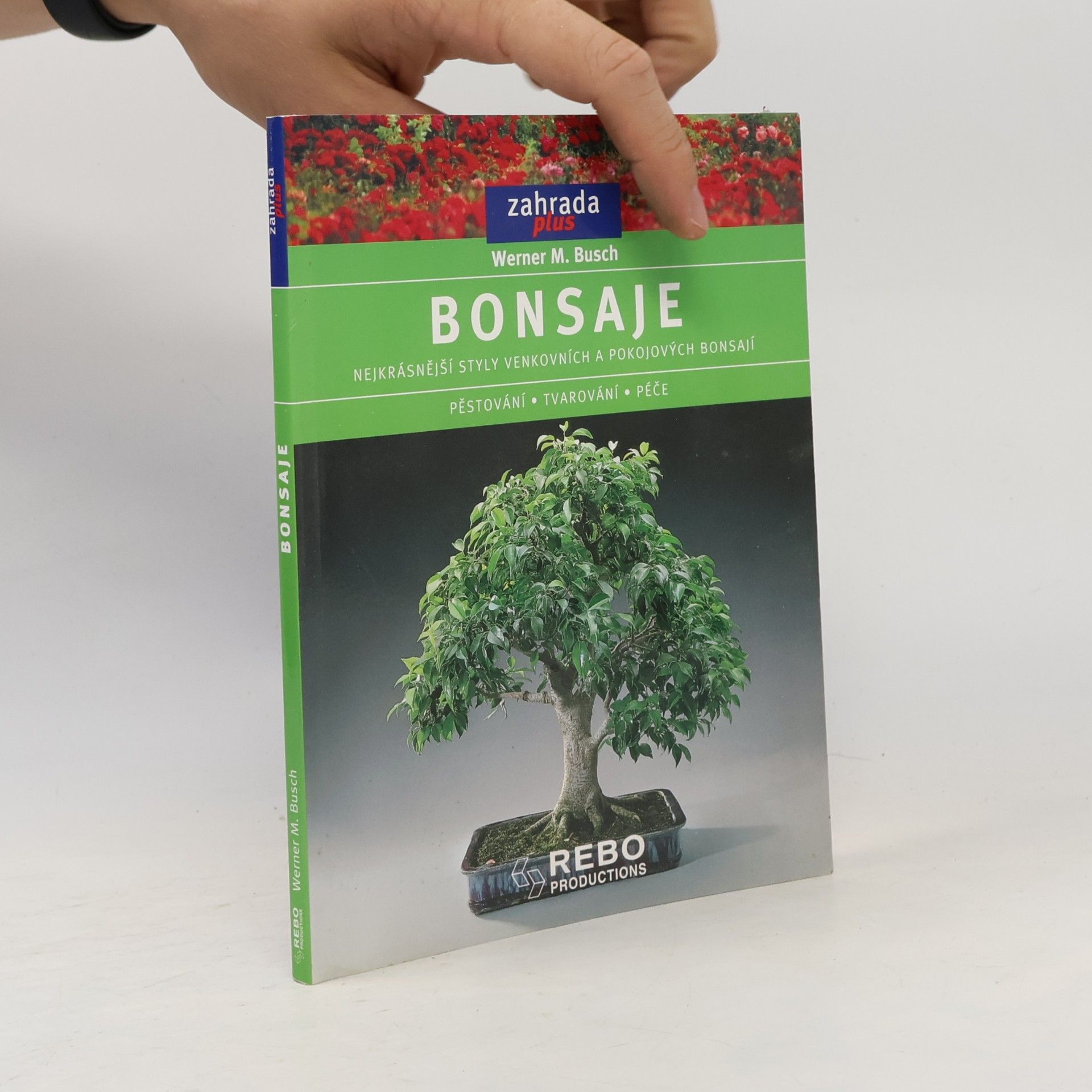 Werner M. Busch Bonsaje: Nejkrásnější styly venkovních a pokojových bonsají : pěstování, tvarování, péče