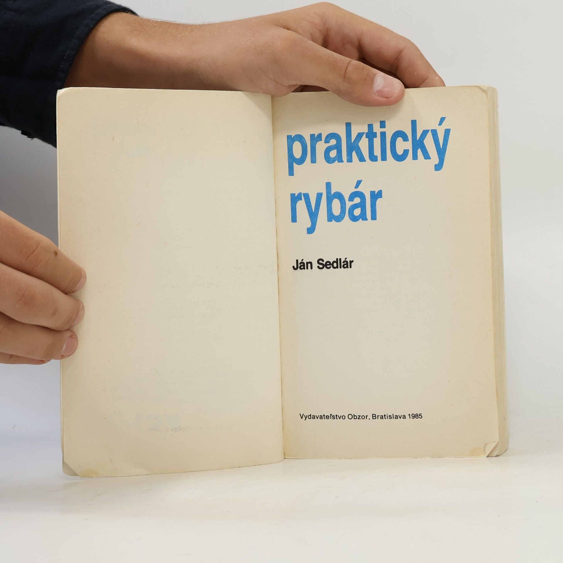 Ján Sedlár Praktický rybár