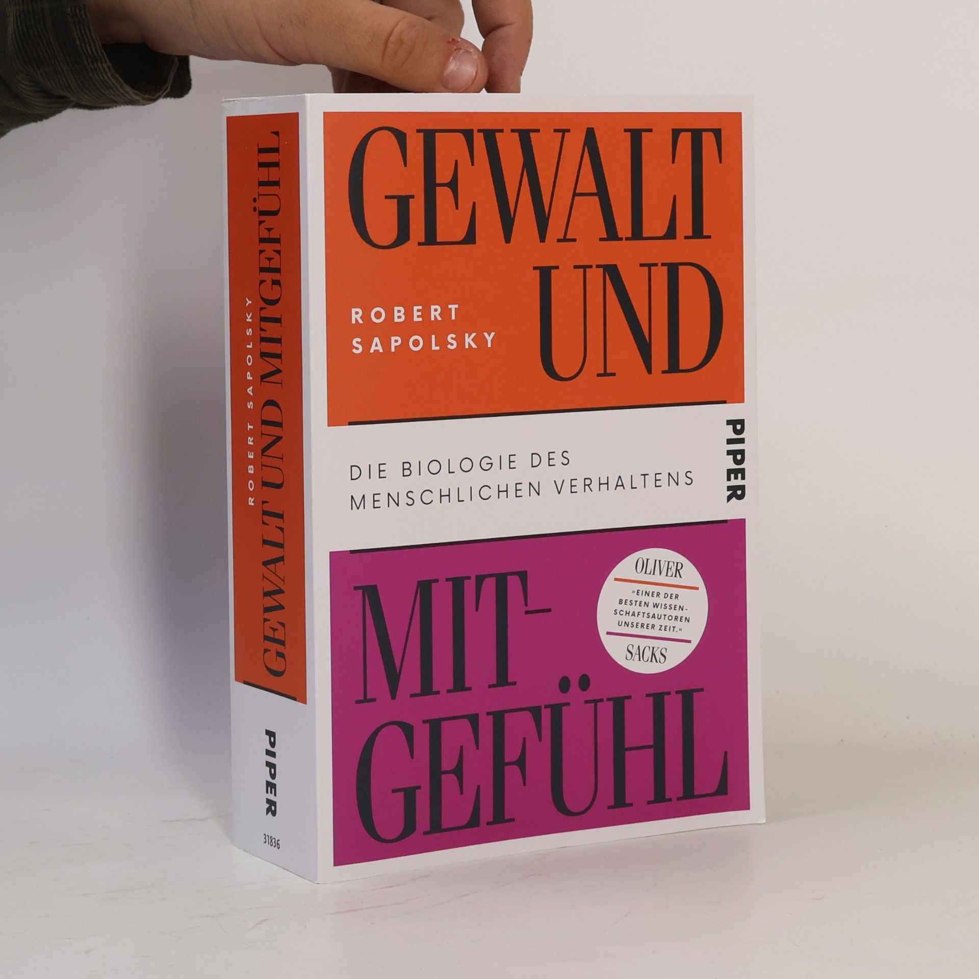 Robert Sapolsky Gewalt und Mitgefühl
