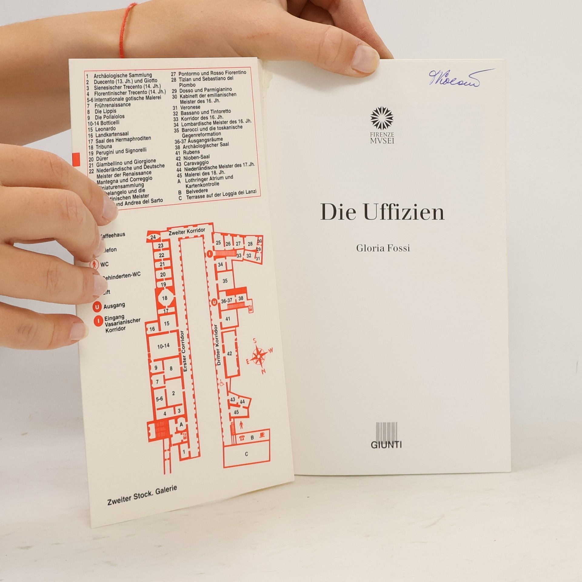 Gloria Fossi Die uffizien Museumsführer