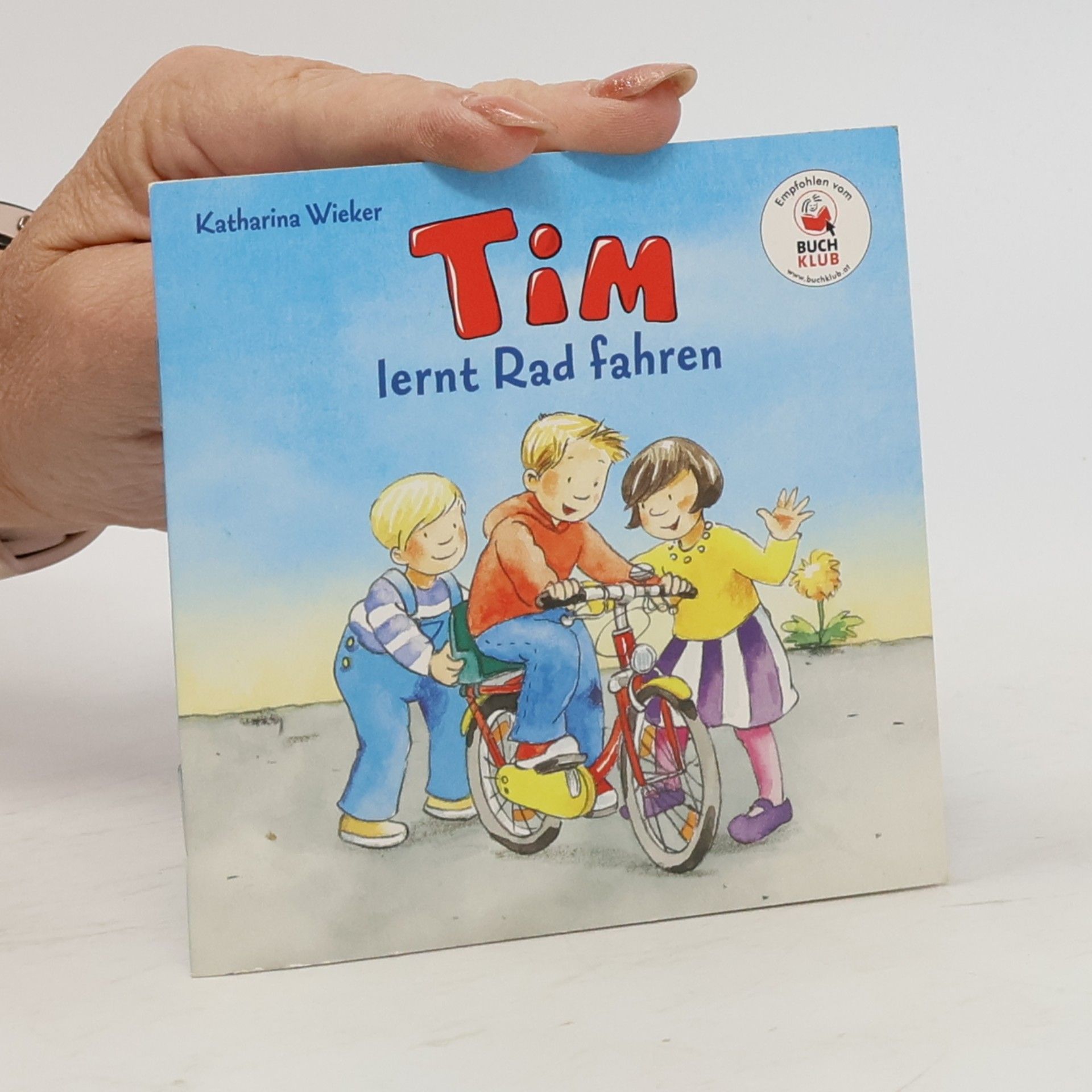 Katharina Wieker Tim lernt Rad fahren