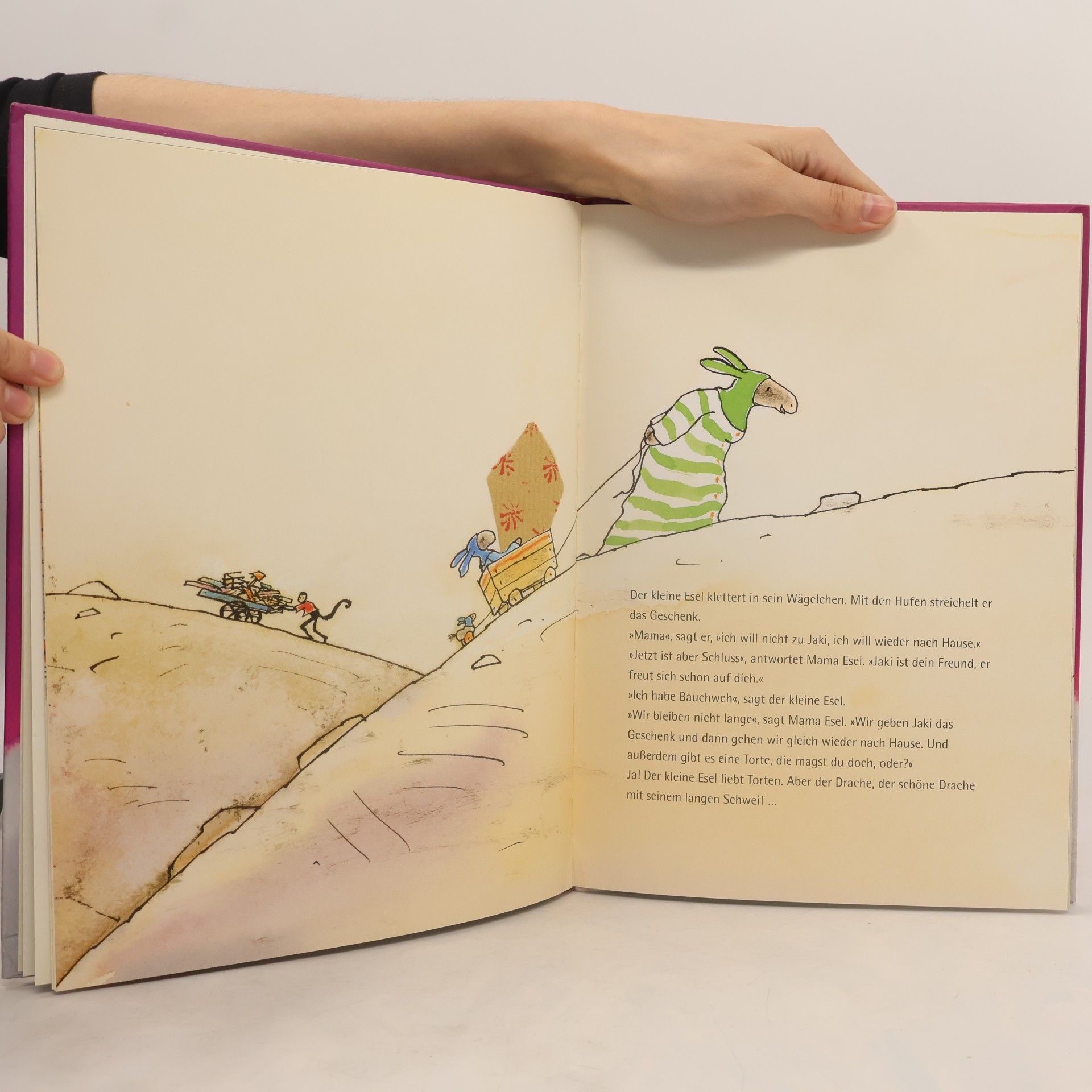 Rindert Kromhout Der kleine Esel und sein Geschenk für Jaki
