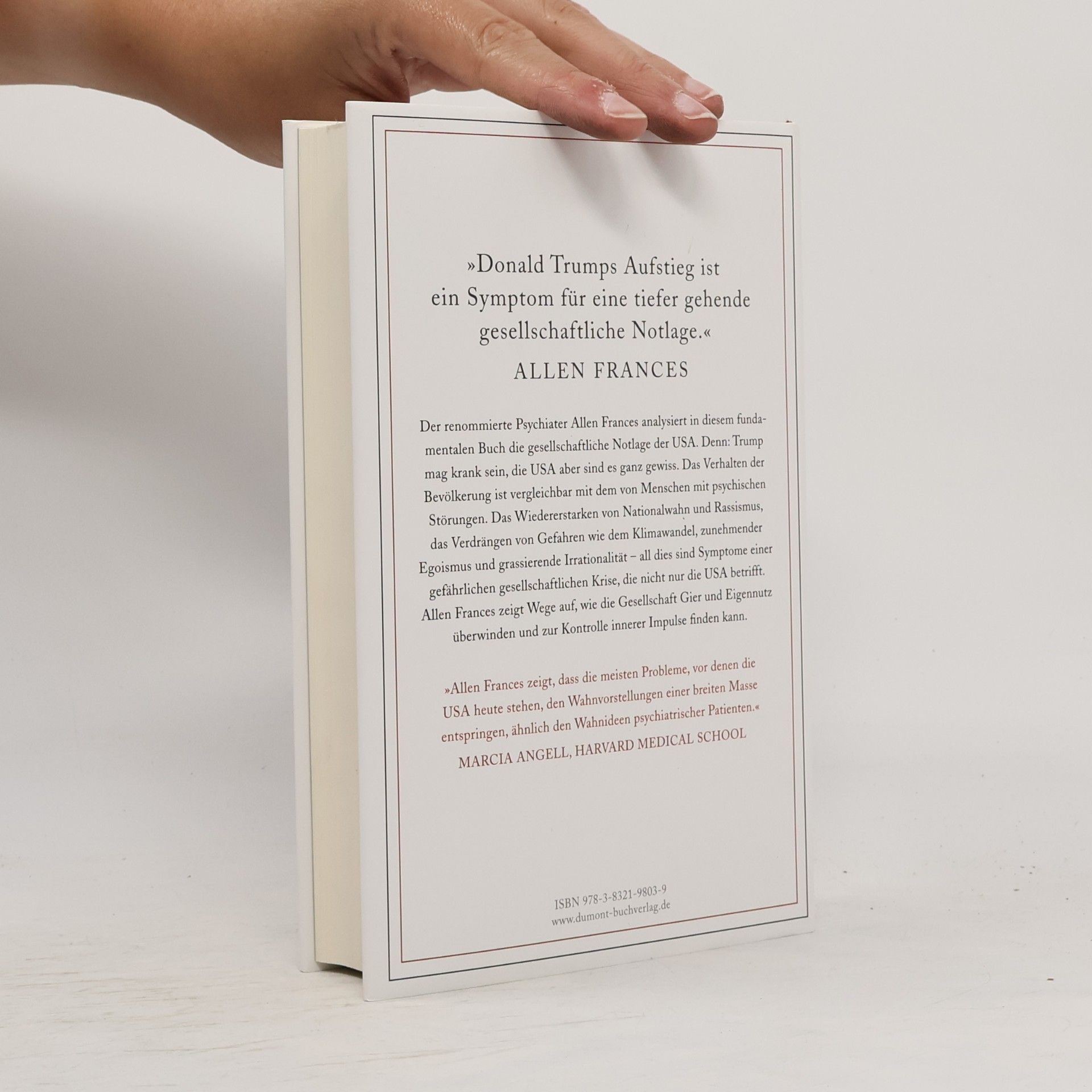 Allen Frances Amerika auf der Couch