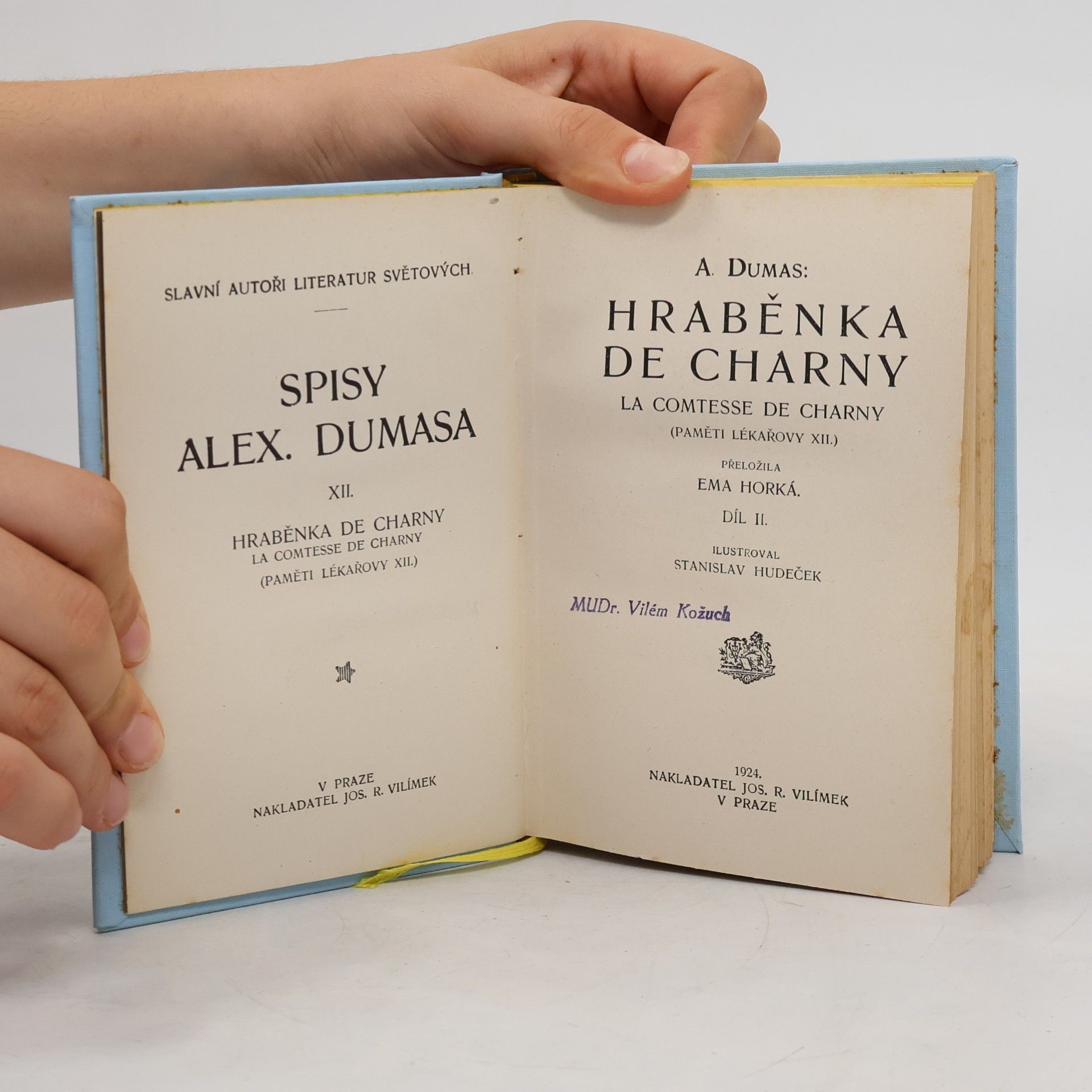 Alexandre Dumas Hraběnka de Charny II.