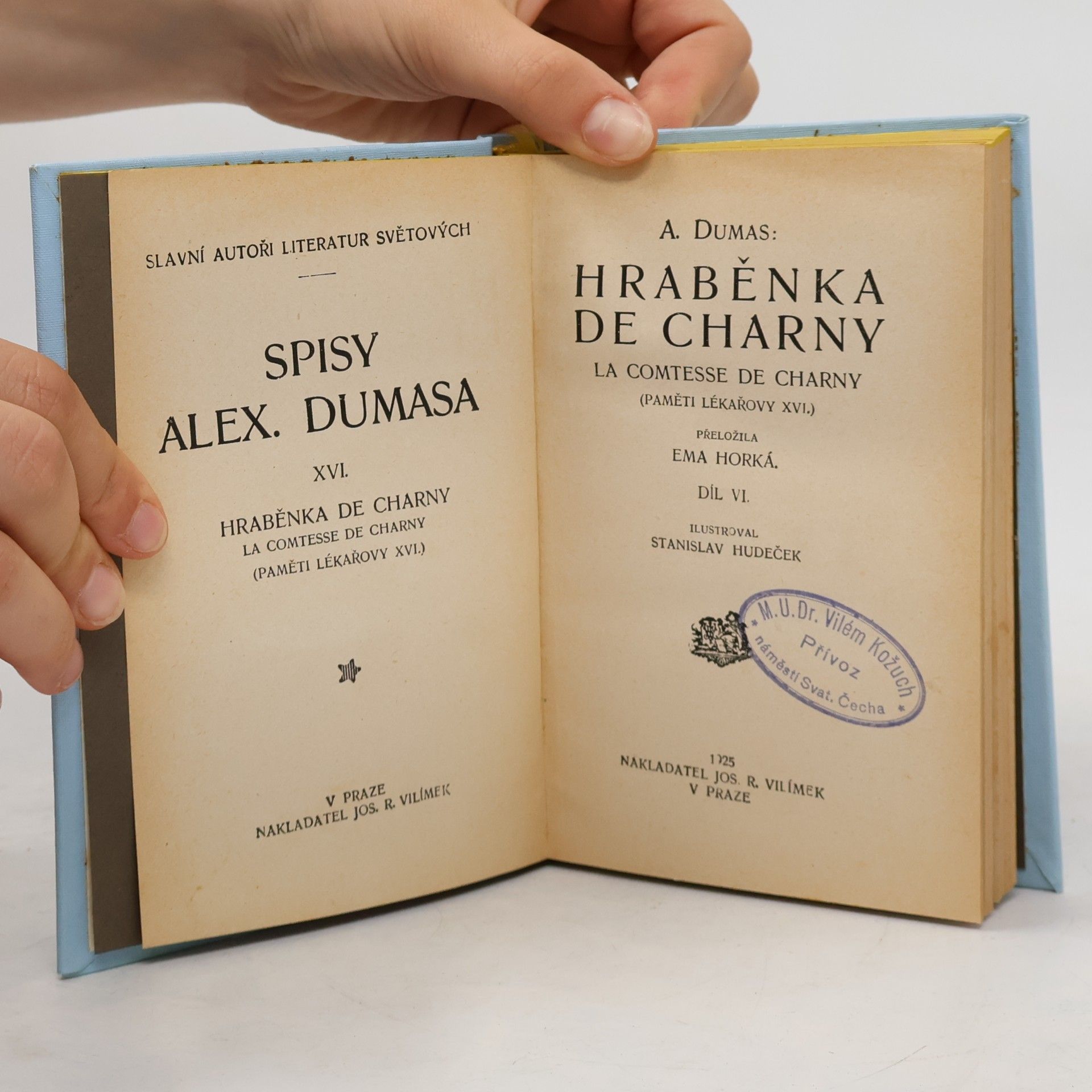 Alexandre Dumas starší Hraběnka de Charny IV.