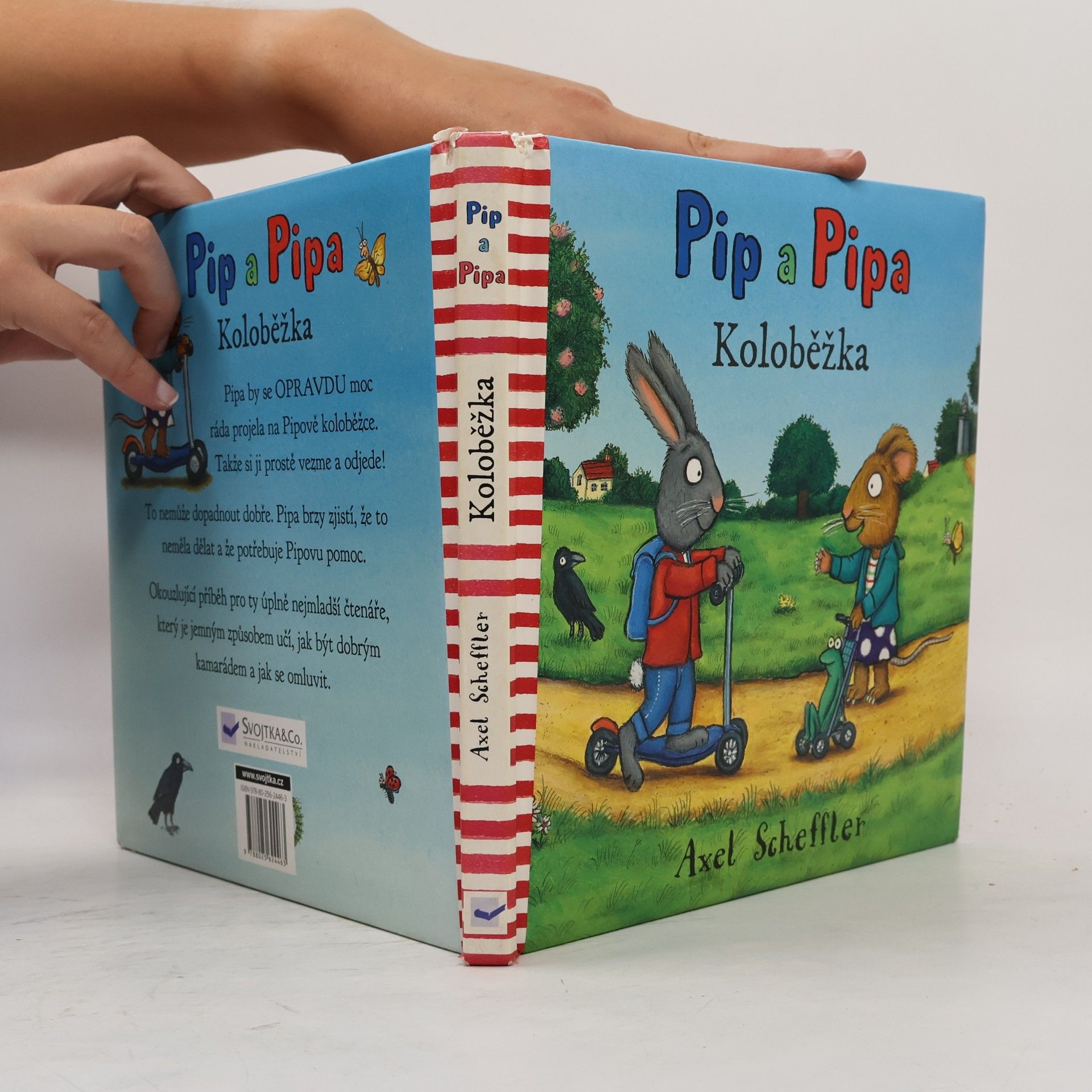 Axel Scheffler Pip a Pipa - Koloběžka