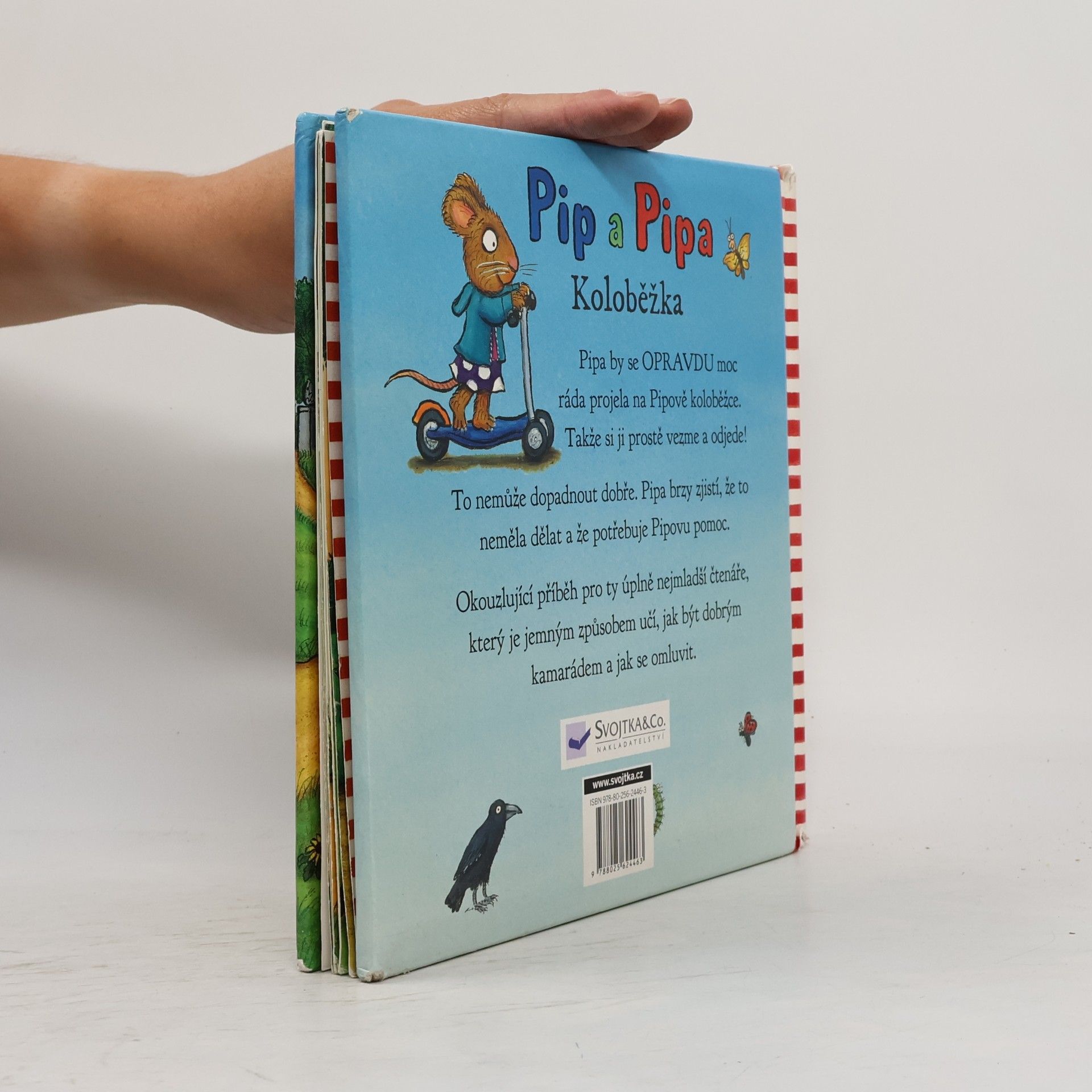 Axel Scheffler Pip a Pipa - Koloběžka