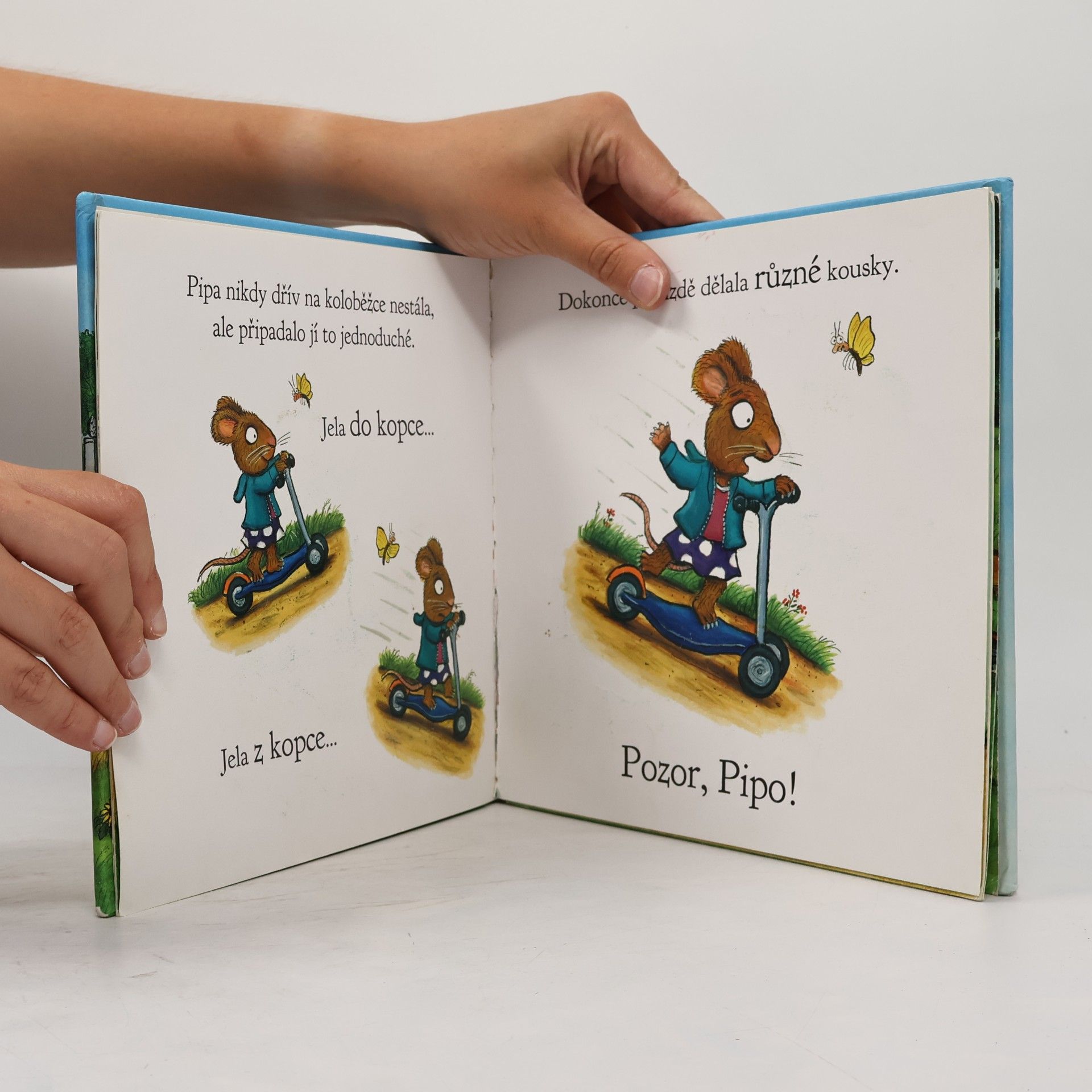 Axel Scheffler Pip a Pipa - Koloběžka