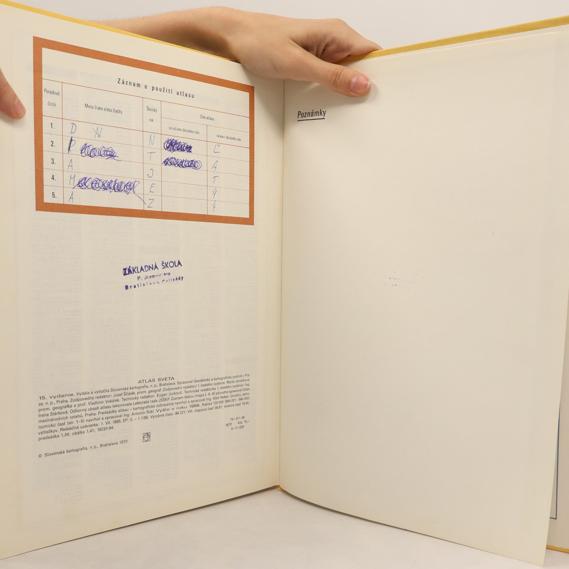 Jozef Ščipák Atlas sveta
