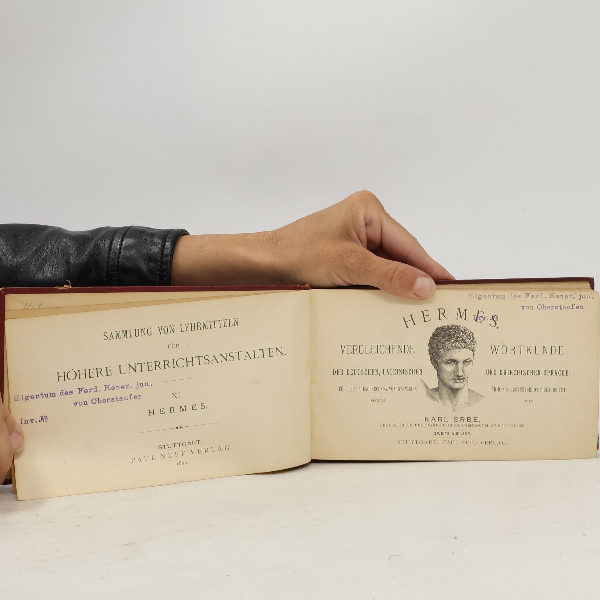 Karl Erbe Hermes. Vergleichende Wortkunde der deutschen, lateinischen und griechischen Sprache