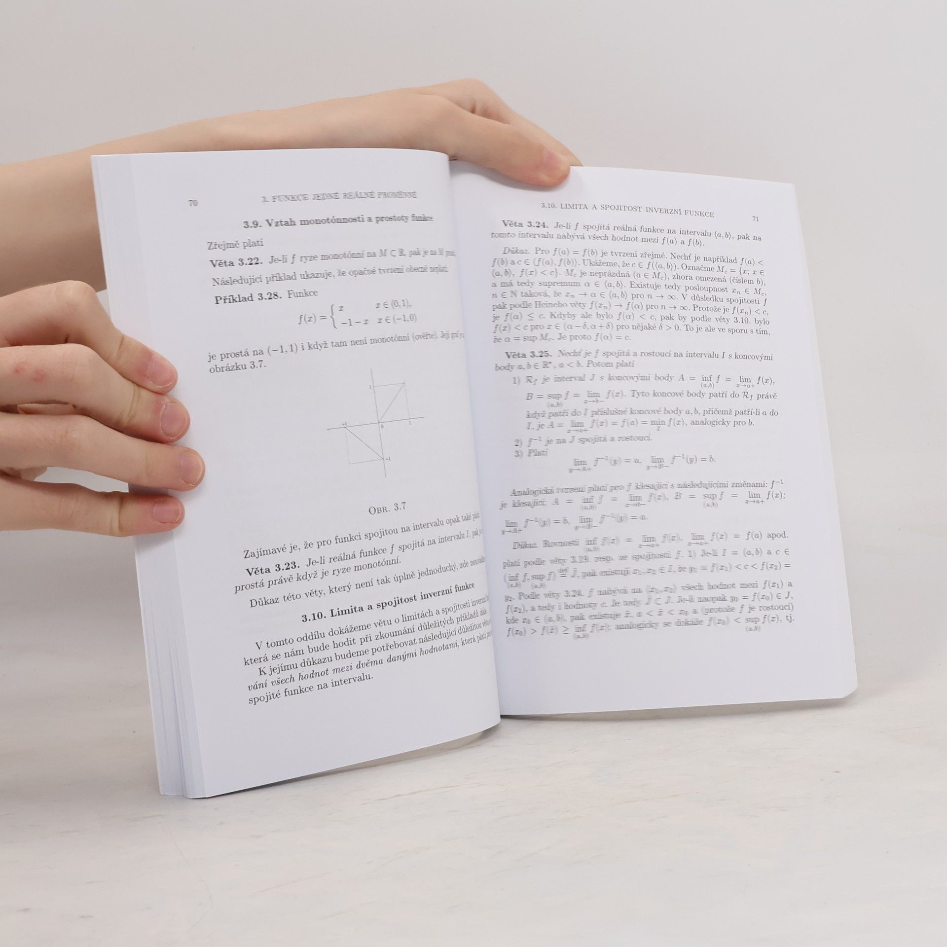 Jiří Kopáček Matematická analýza nejen pro fyziky. 1. díl.