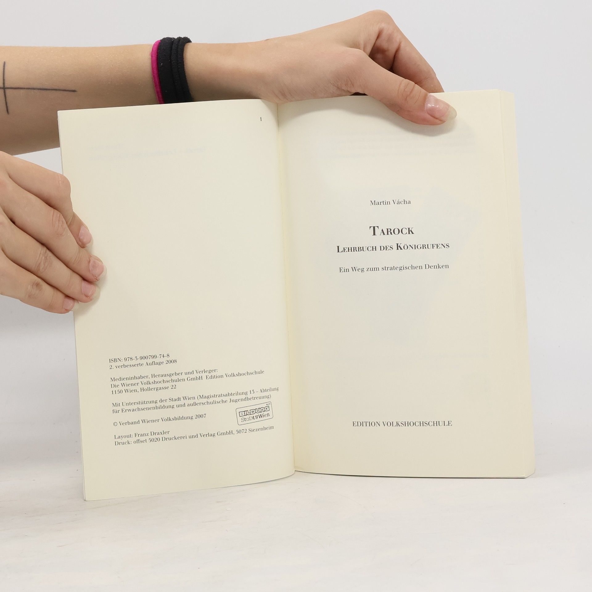 Martin Vácha Tarock Lehrbuch des Königrufens