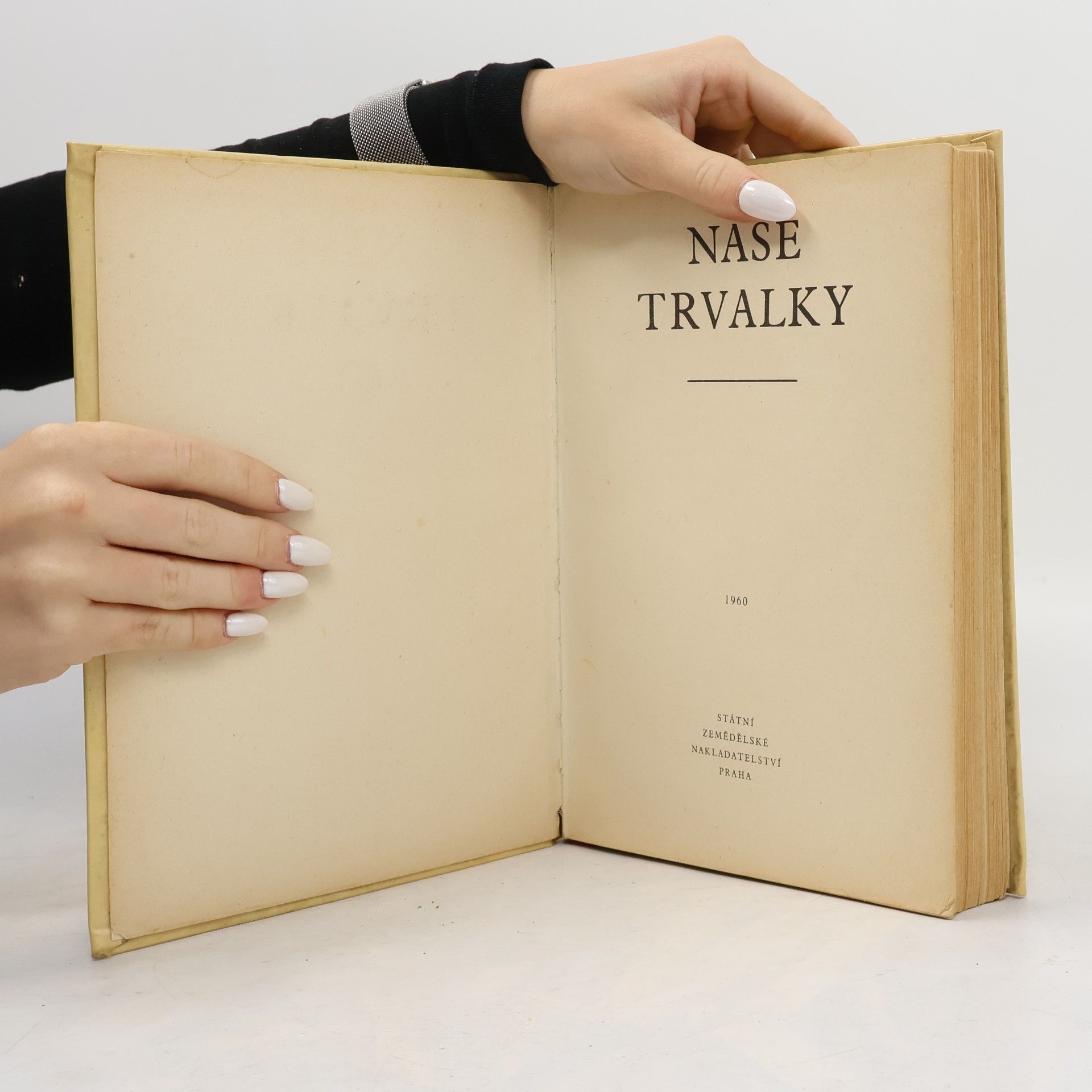 František Machala Naše trvalky