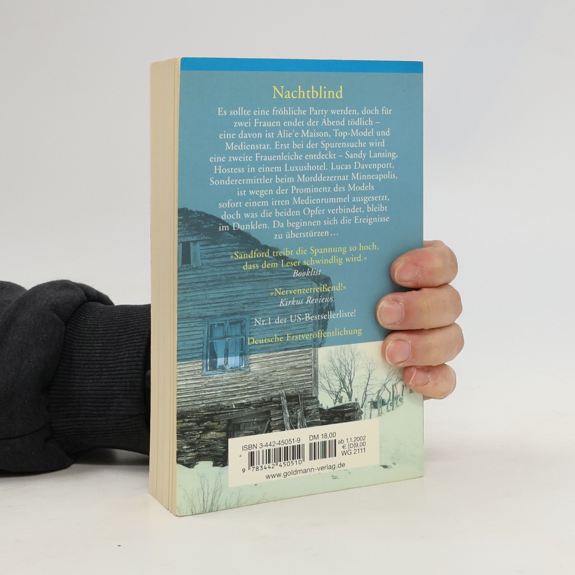 John Sandford Nachtblind - Roman