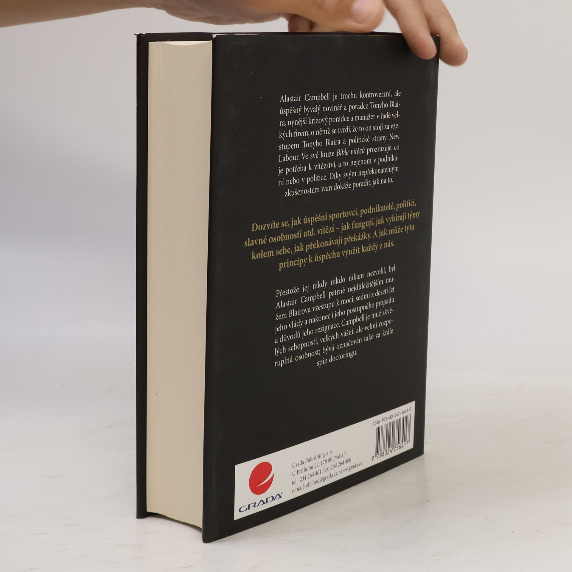 Alastair Campbell Bible vítězů