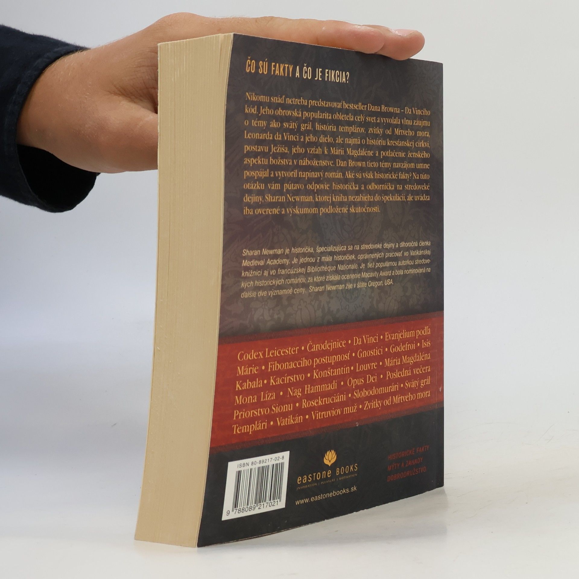 Sharan Newman Skutočná história v pozadí Da Vinciho kódu