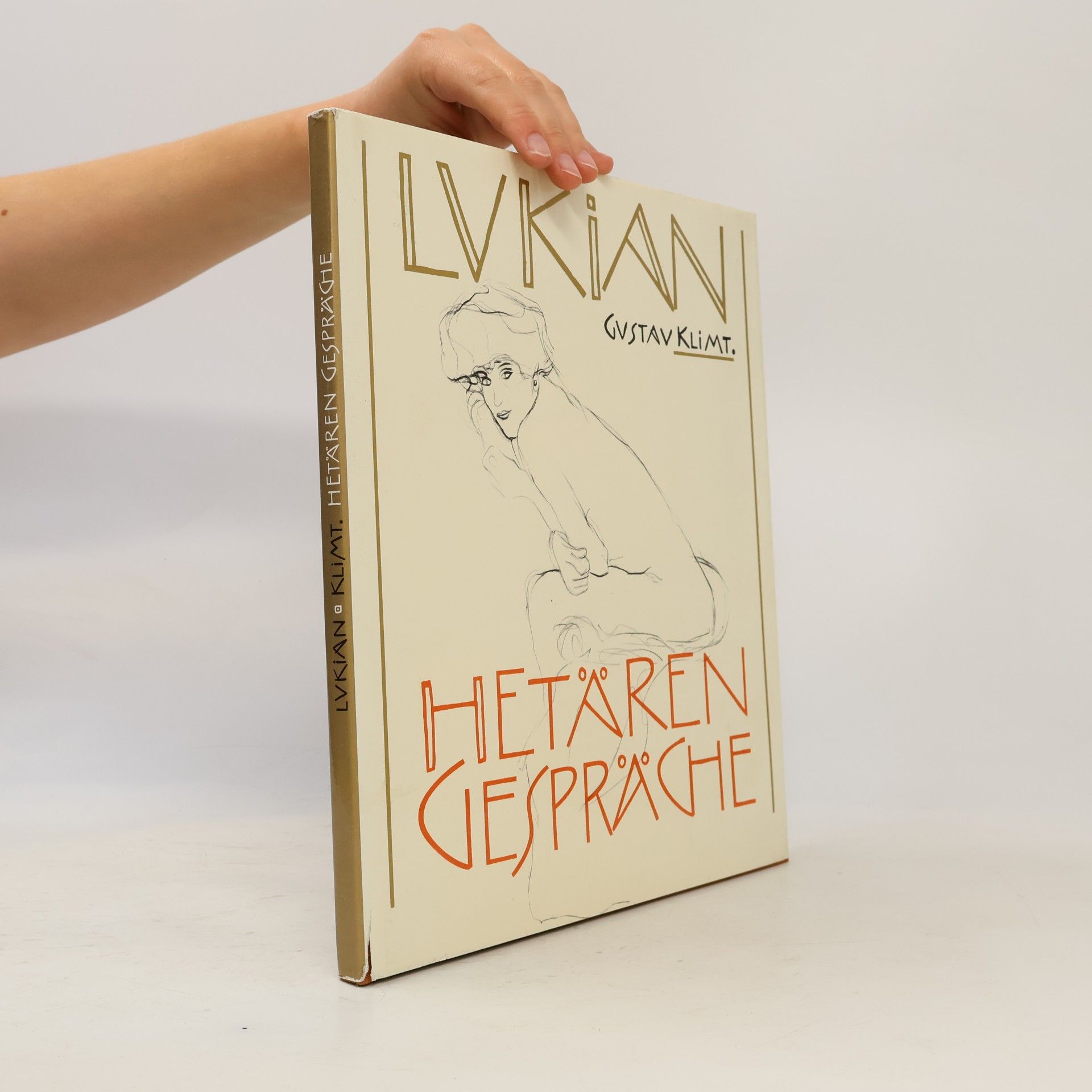 Gustav Klimt Hetärengespräche. Lukian