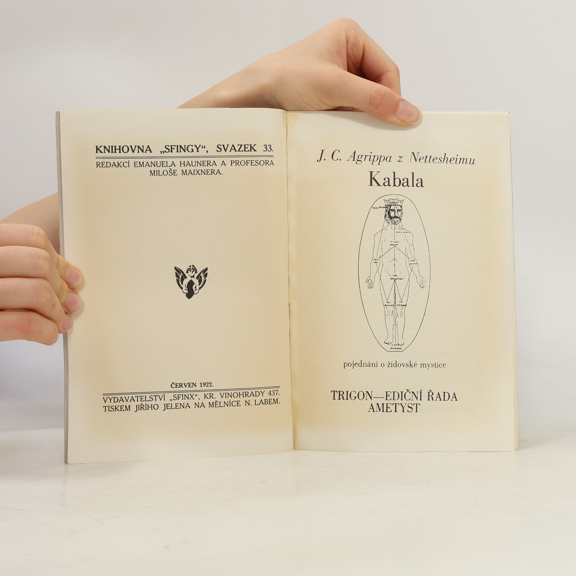 Viktor O. J. Seifert Kabala : pojednání o židovské mystice