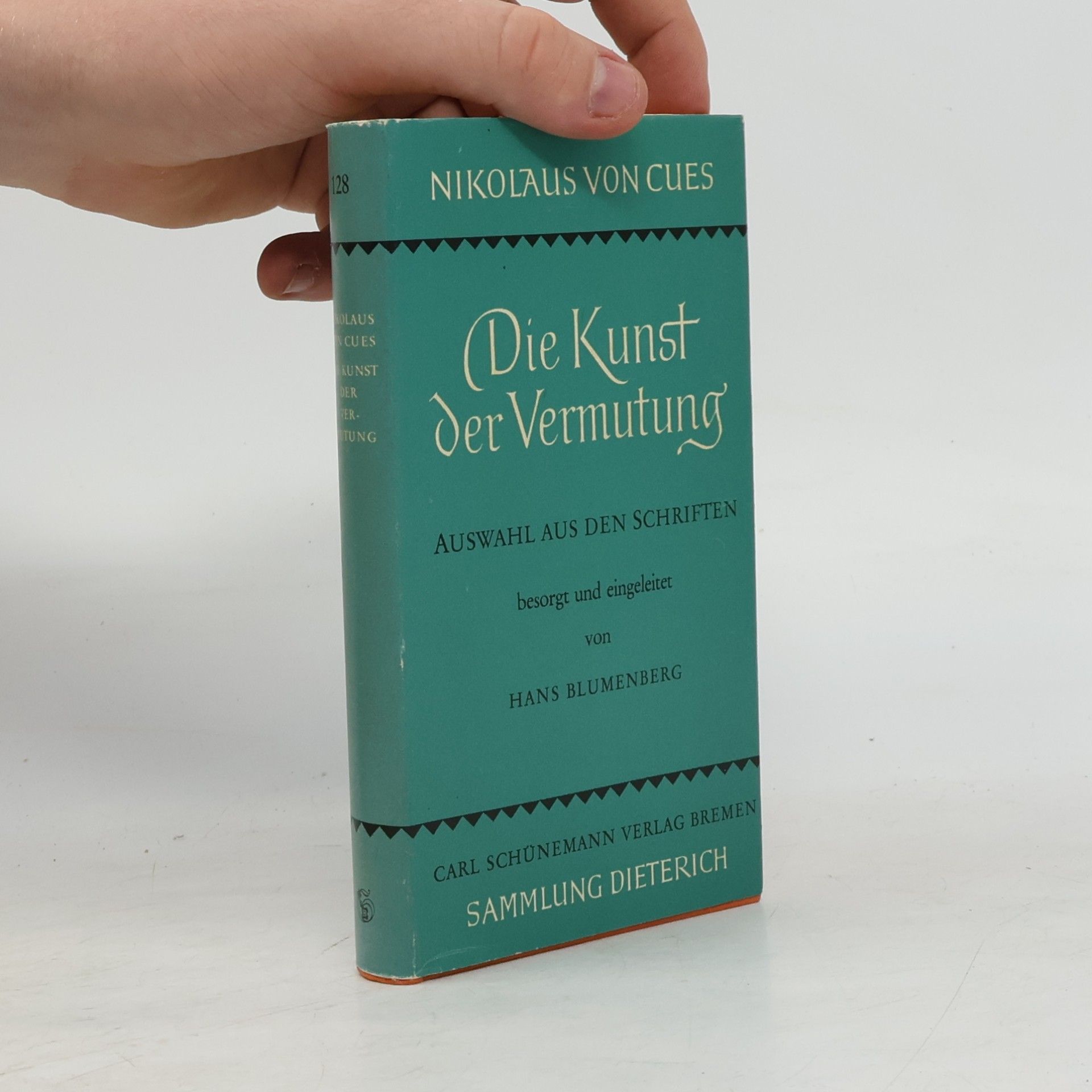 Nikolaus von Cues Die Kunst der Vermutung